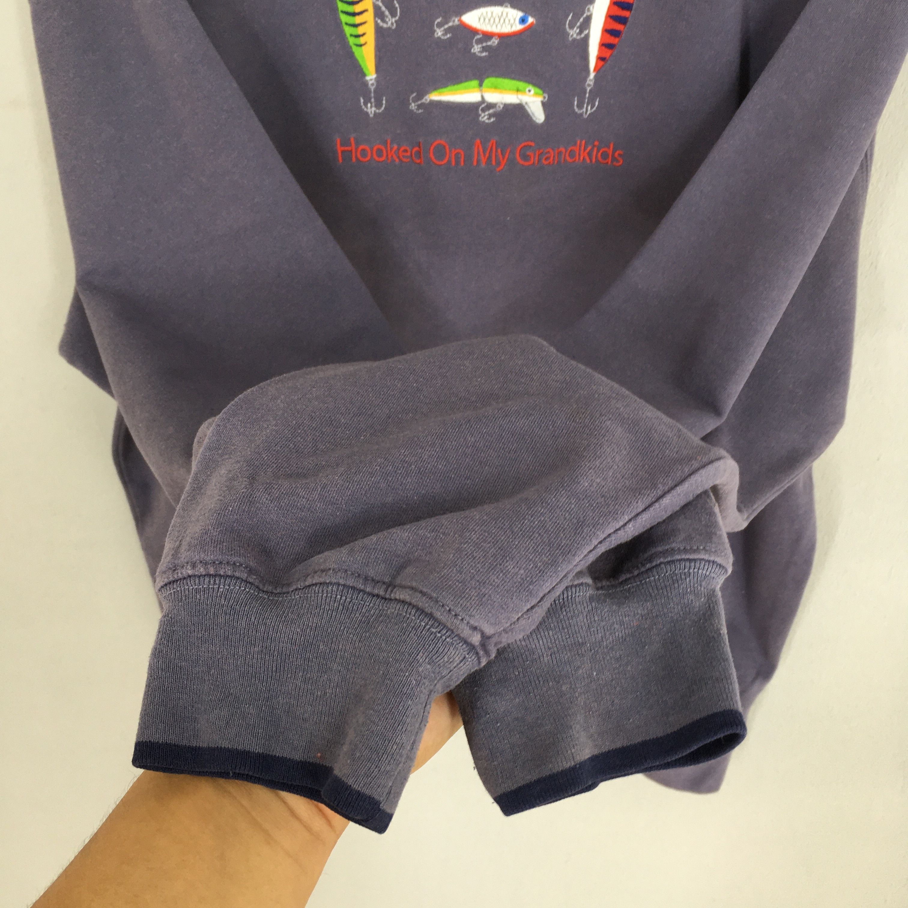 Equipment × Vintage Vintage Hooky Fishsing Equipment Sweatshirt Large Size US L / EU 52-54 / 3 - 5 Thumbnail