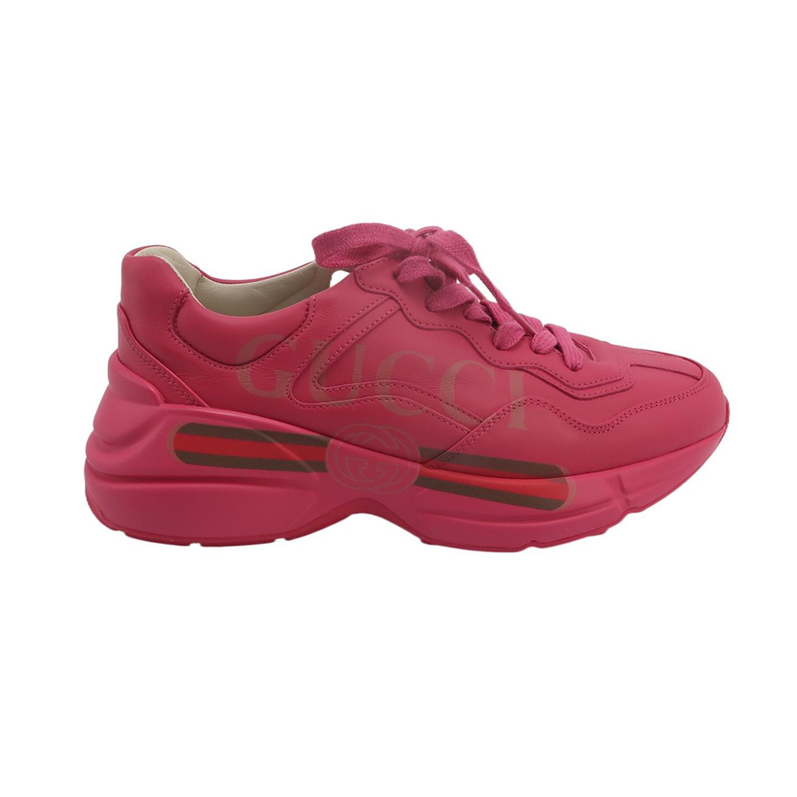 Gucci Gucci Women 7-5 Lowtop Sneakers Size US 7.5 / IT 37.5 - 1 Thumbnail