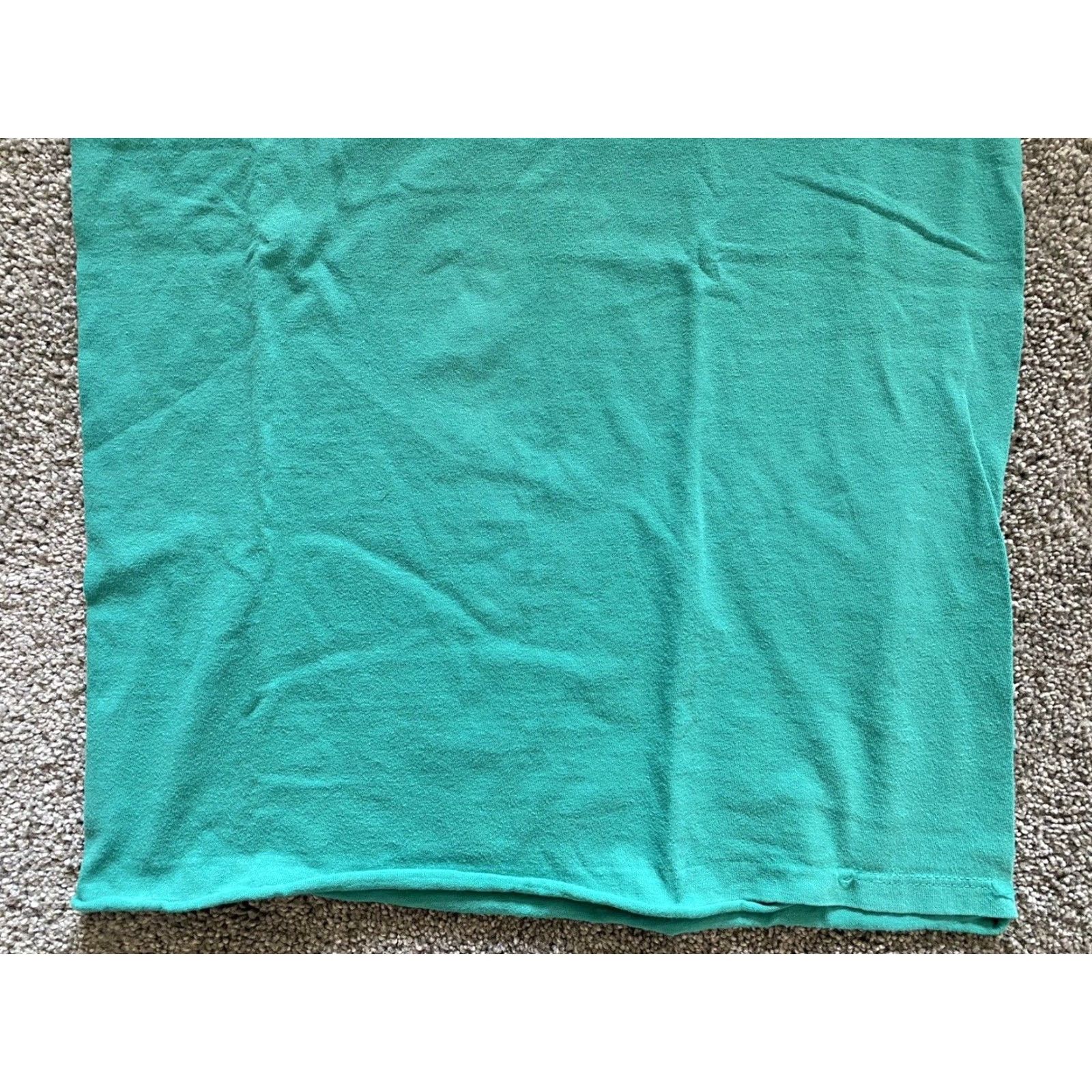 Vintage VINTAGE Tough T’s Shirt Men S Green USA 90s Aztec Hieroglyphics Single Stitch Wear Guard Made In USA Size US S / EU 44-46 / 1 - 4 Thumbnail