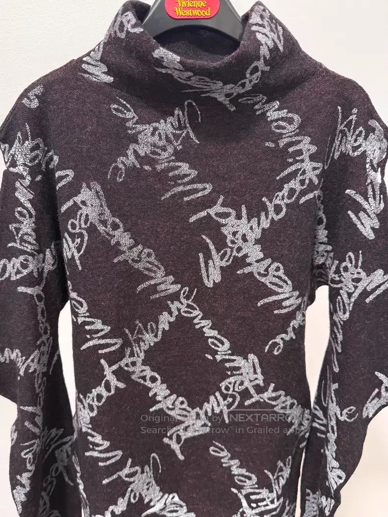 Vivienne Westwood Vivienne Westwood Graffiti Witch Pullover Dress with Defor Size M / US 6-8 / IT 42-44 - 5 Thumbnail