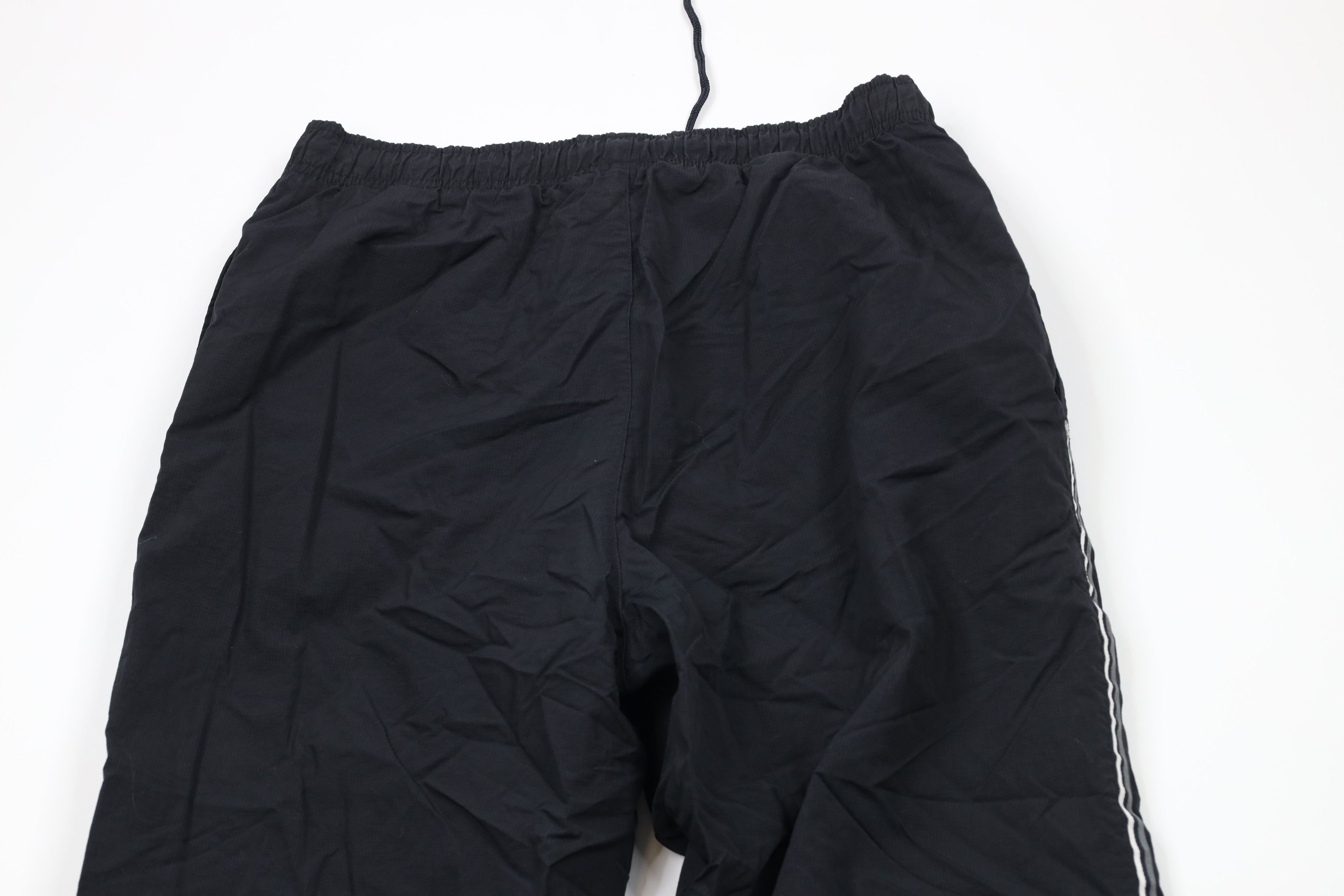 Reebok × Vintage Vintage 90s Reebok Spell Out Lined Striped Windbreaker Pants Size US 36 / EU 52 - 13 Thumbnail