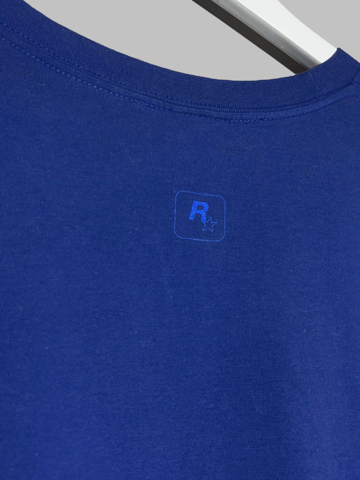 Rockstar Games 🔥 ROCKSTAR GAMES LOGO TEE GTA RARE PROMO VINTAGE VIBES Size US L / EU 52-54 / 3 - 5 Thumbnail