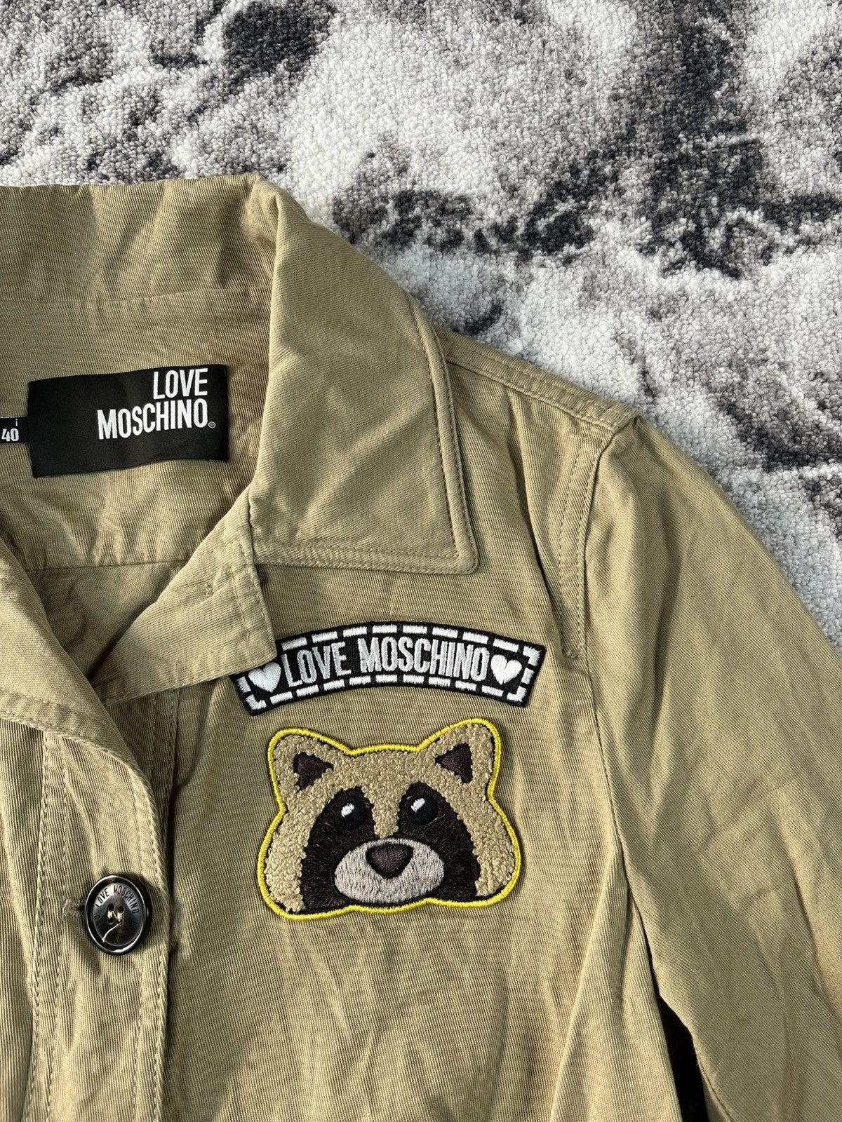 Love Moschino Love Moschino Patch Utility Safari Jacket Women S-M Size XS / US 0-2 / IT 36-38 - 5 Thumbnail