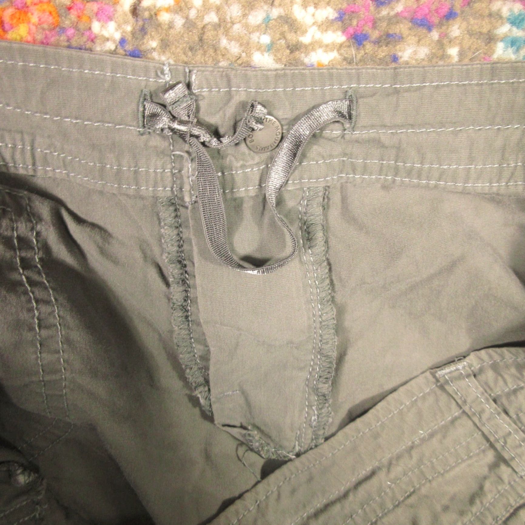 Vintage Kuhl Shorts Women 14 Gray Hiking Cotton Nylon Performance Stretch Zip Pocket 38x7 Size 36" / US 14 / IT 50 - 4 Thumbnail