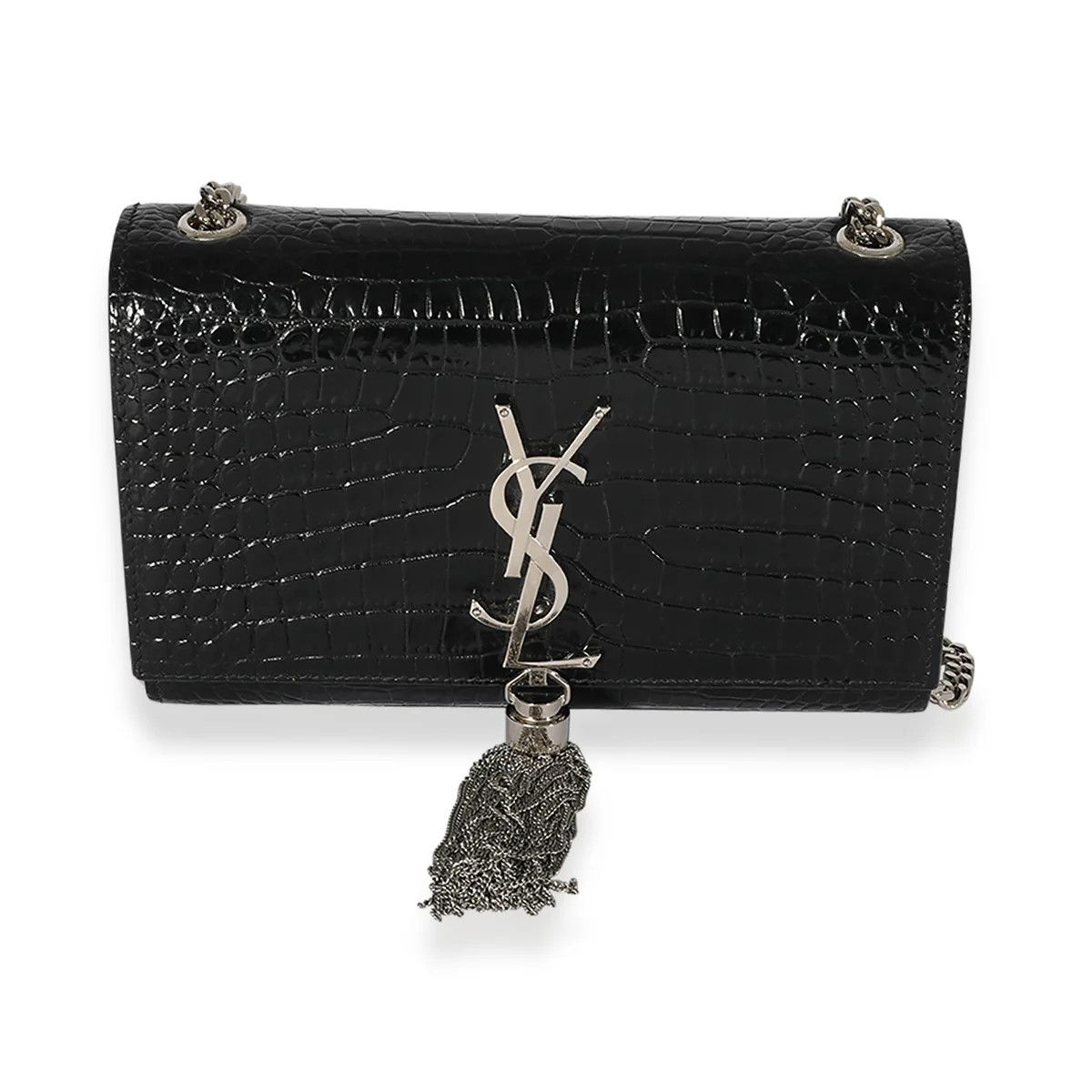 Saint Laurent Paris o1b1hav110924 Size: OS / Small Kate Tassel Leather Bag Black Size ONE SIZE - 1 Thumbnail
