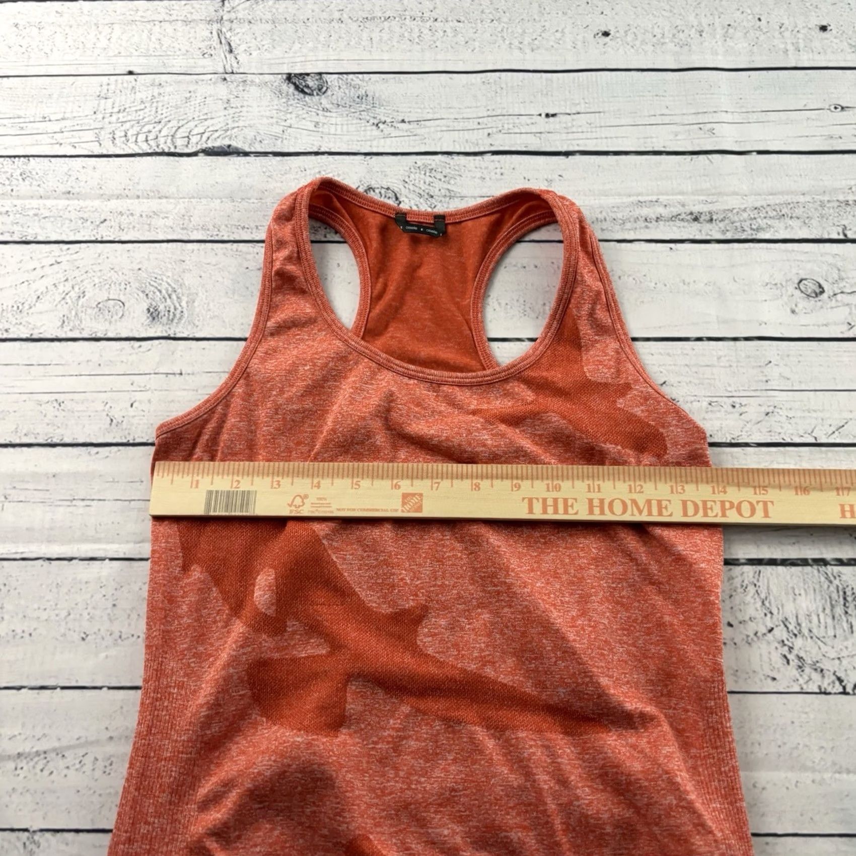 Logo 7 Oiselle Bird Logo Racerback Athletic Tank Top Women's S Orange Tank Racerback Bird Logo Shirt Womens S Orange Size S / US 4 / IT 40 - 5 Thumbnail
