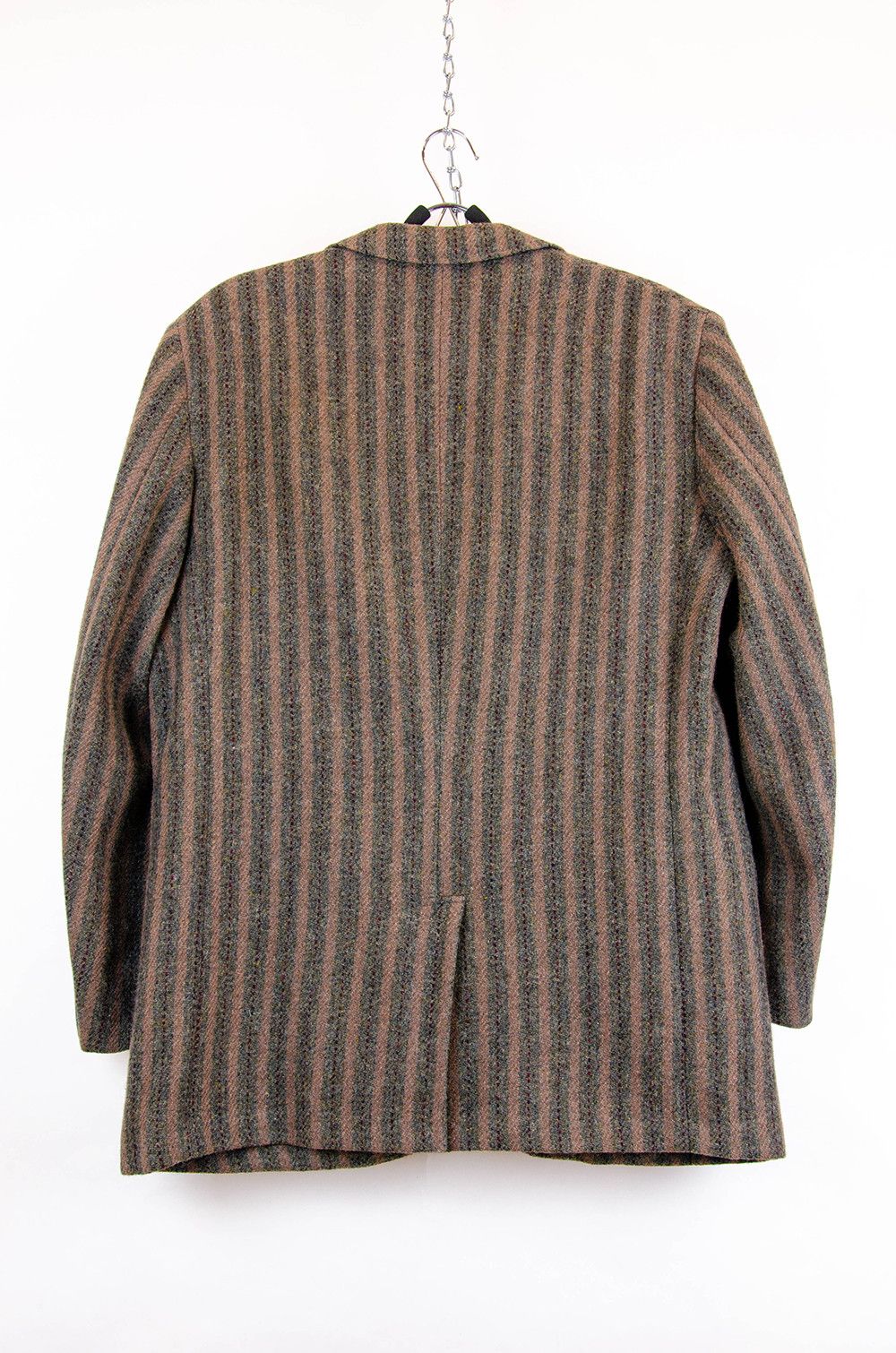 Harris Tweed Harris Tweed Vintage Striped Wool Blazer - Size 41R Size 50R - 2 Thumbnail