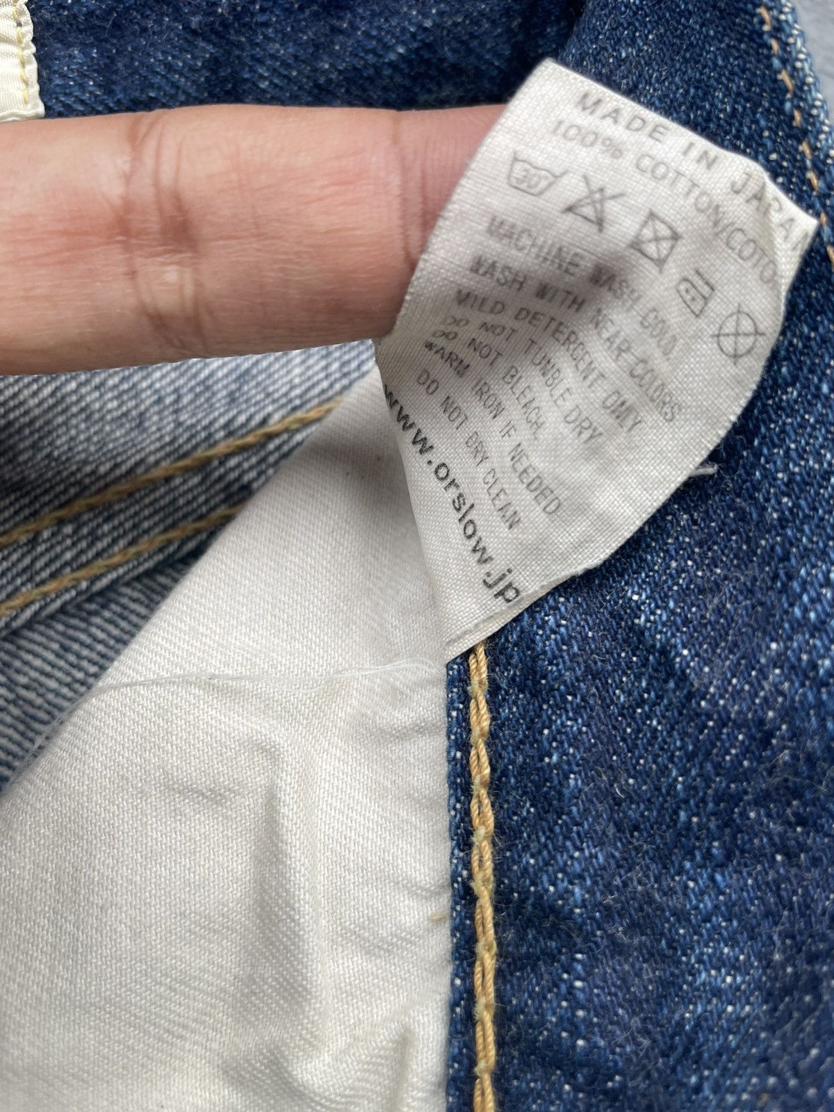 Orslow Vintage Orslow Selvedge Distresed Denim Size US 30 / EU 46 - 19 Thumbnail