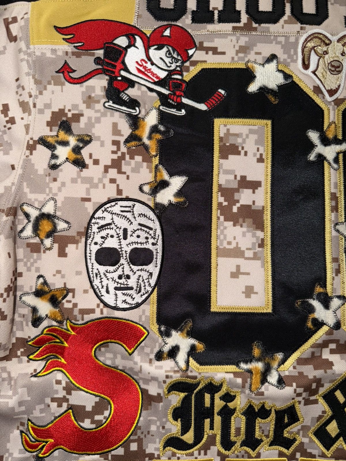 Supreme Supreme Fire & Ice Hockey Jersey – Digital Camo (Size Small) Size US S / EU 44-46 / 1 - 8 Thumbnail