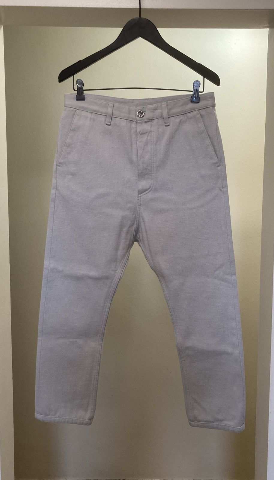 image of Deepti D-112 Fosil Color 22 in Cream, Men's (Size 32)