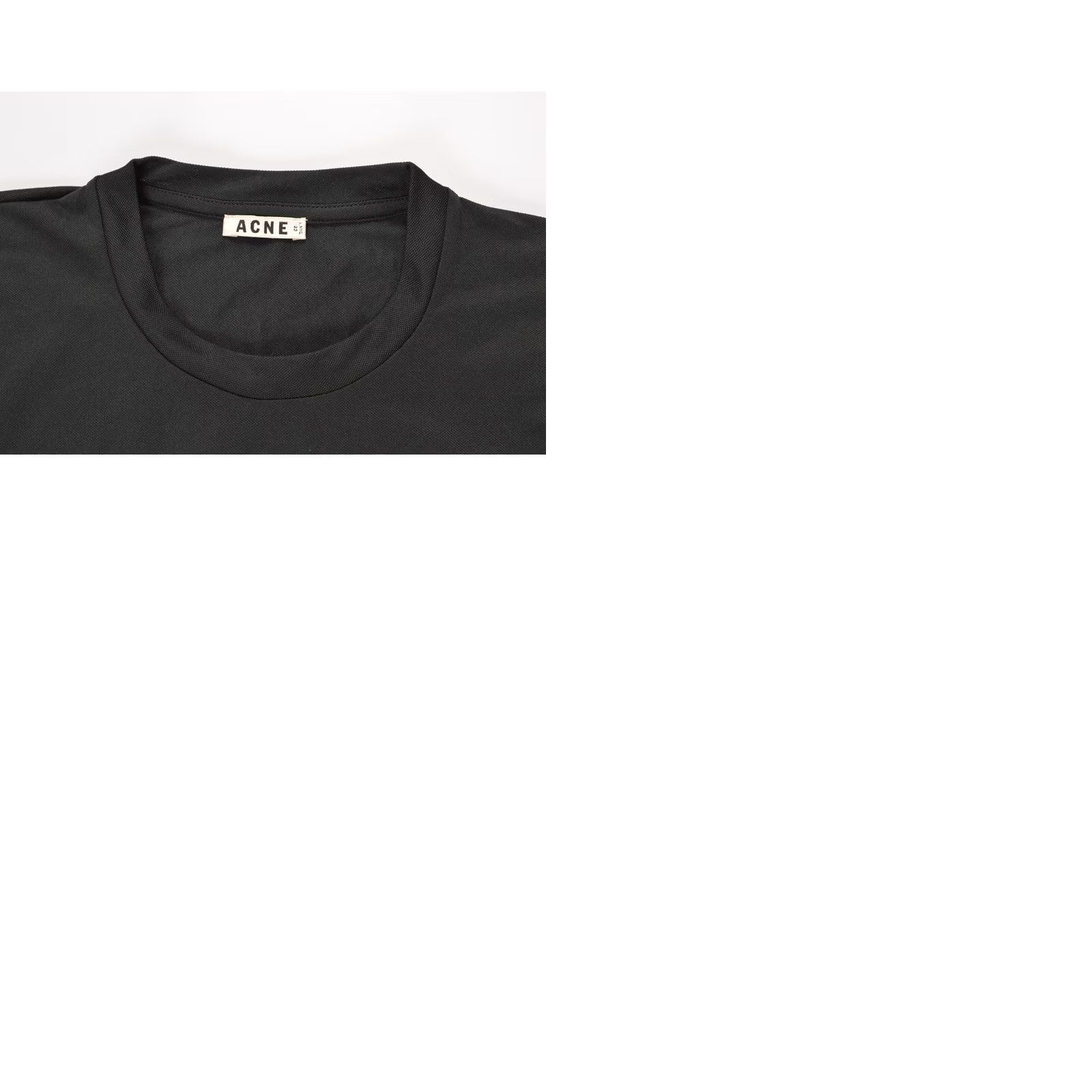 Acne Studios Acne Studios Blix Nylon T-Shirt Longsleeve PAW13 Made in Portugal Size M Black Womens Size M / US 6-8 / IT 42-44 - 9 Thumbnail