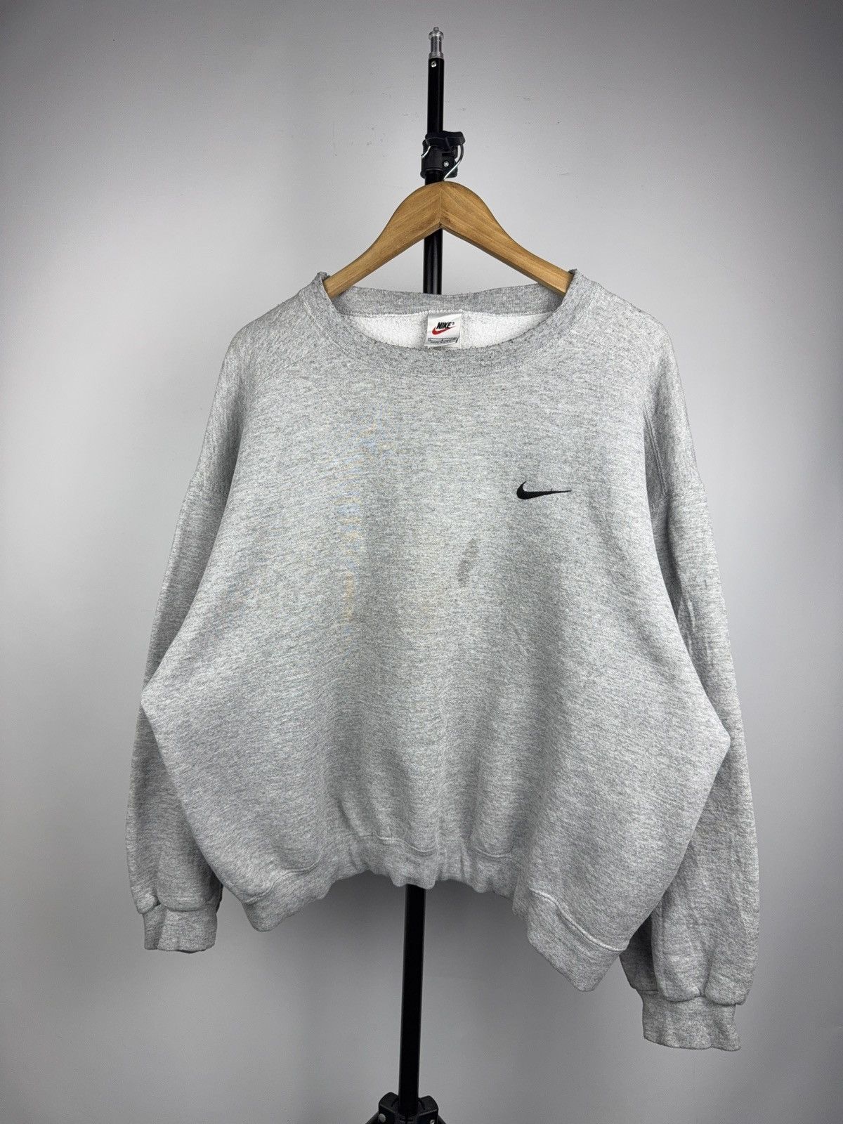 Nike Vintage Nike Retro Mini Swoosh Crewneck Sweatshirt Made USA Size US L / EU 52-54 / 3 - 1 Thumbnail