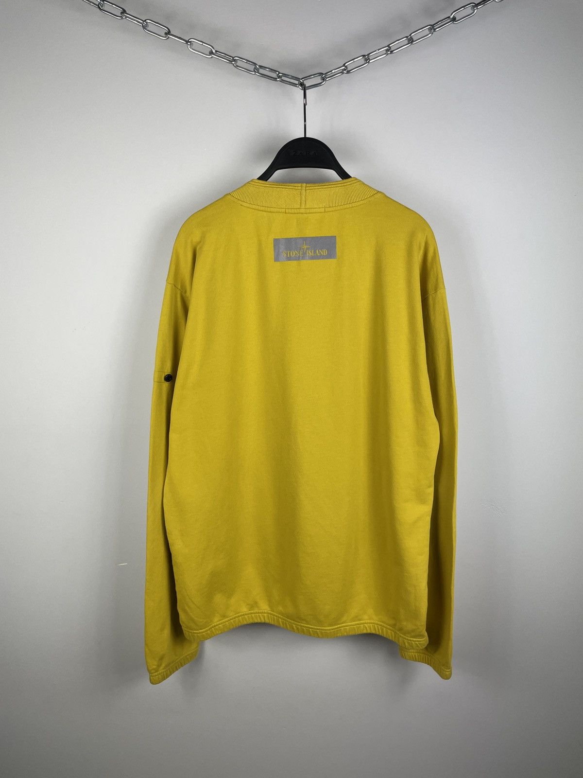 Stone Island Stone Island A/W 2018 Pouch Pocket Reflective Sweatshirt Size US L / EU 52-54 / 3 - 15 Thumbnail
