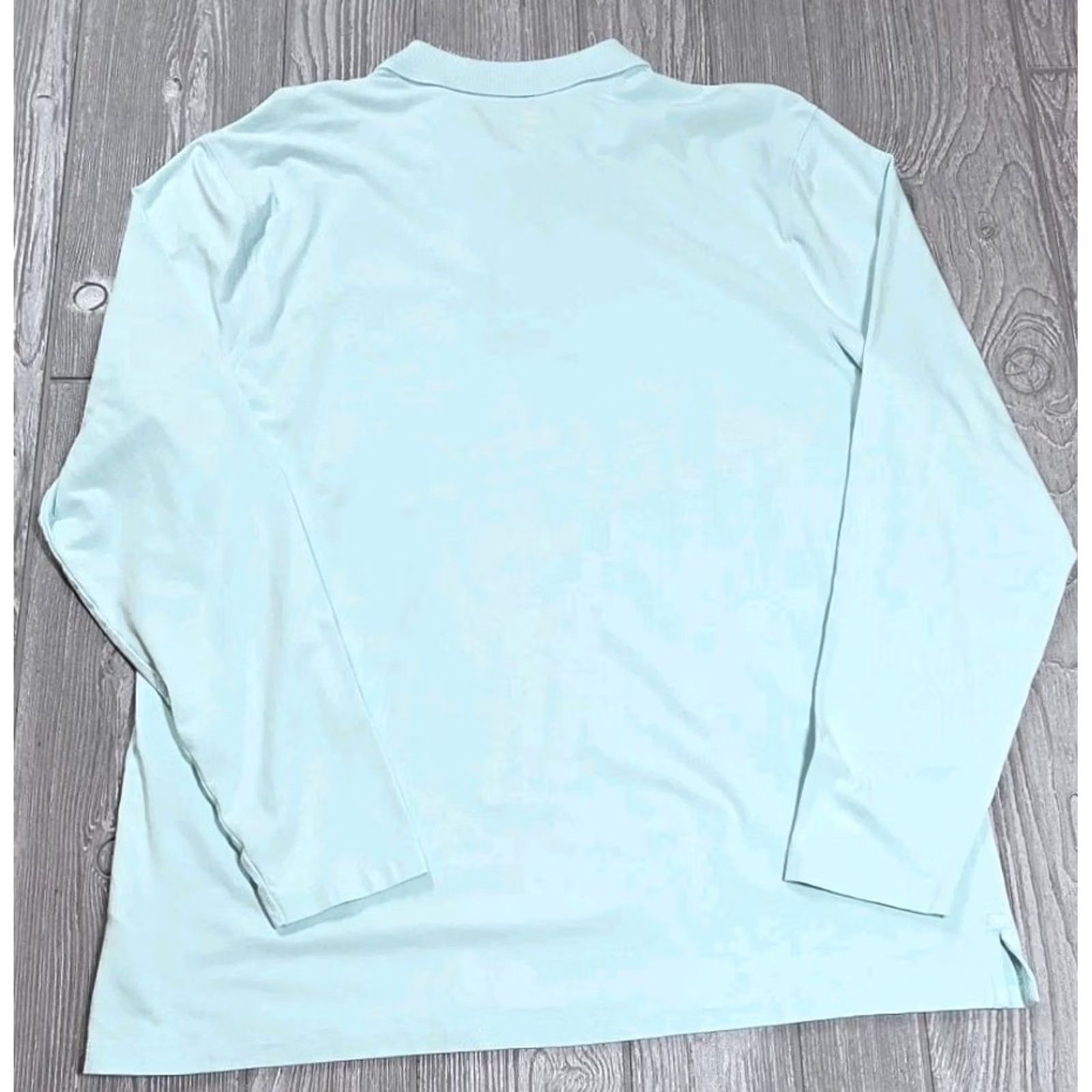 Vintage Coolibar Polo Shirt Mens L Mint Green Long Sleeve UPF 50 Outdoor Polo Mens L Green Size US L / EU 52-54 / 3 - 6 Thumbnail