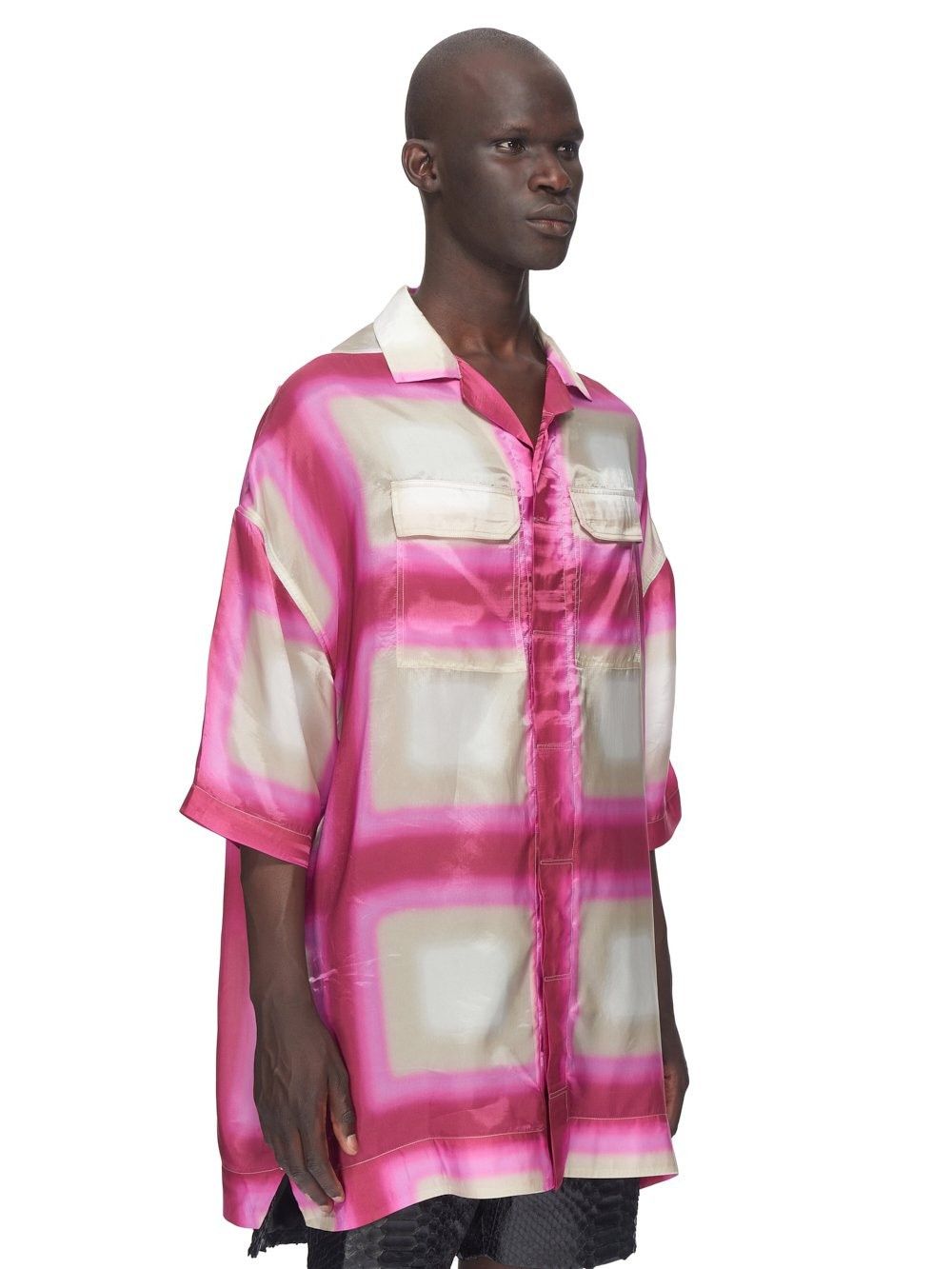 Rick Owens o1y0325 Patterned Shirt in Multicolor Size US S / EU 44-46 / 1 - 3 Thumbnail