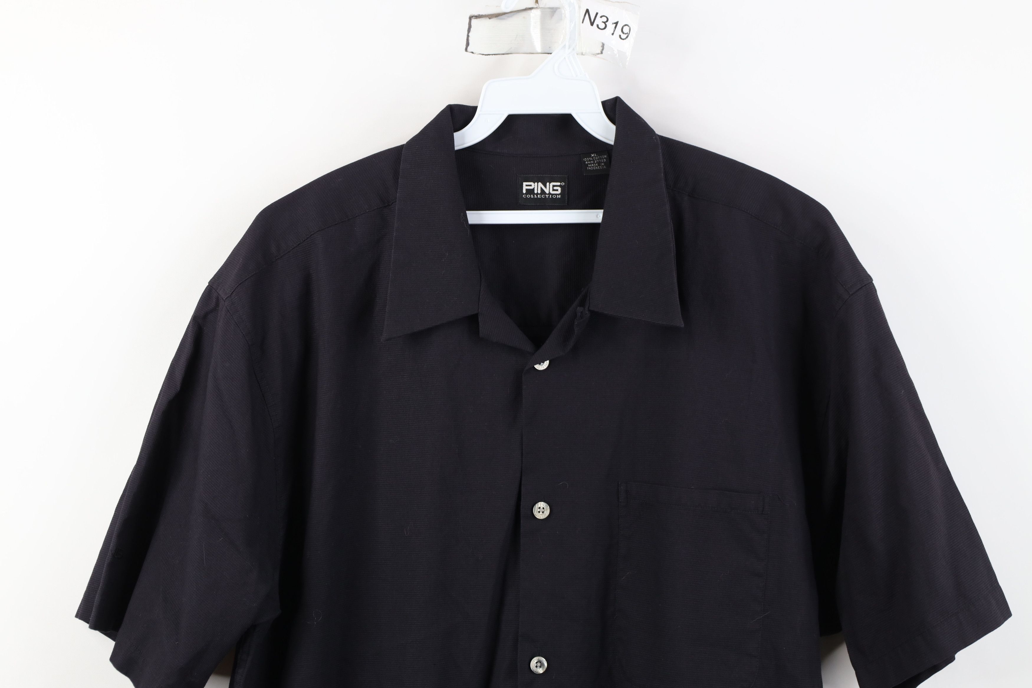 PING Vintage 90s Ping Golf Looped Short Sleeve Button Shirt Size US XL / EU 56 / 4 - 2 Thumbnail