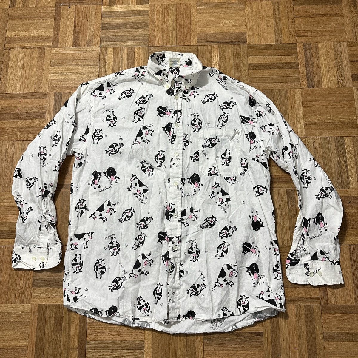 Vintage Vintage cow shirt Size US XL / EU 56 / 4 - 1 Thumbnail