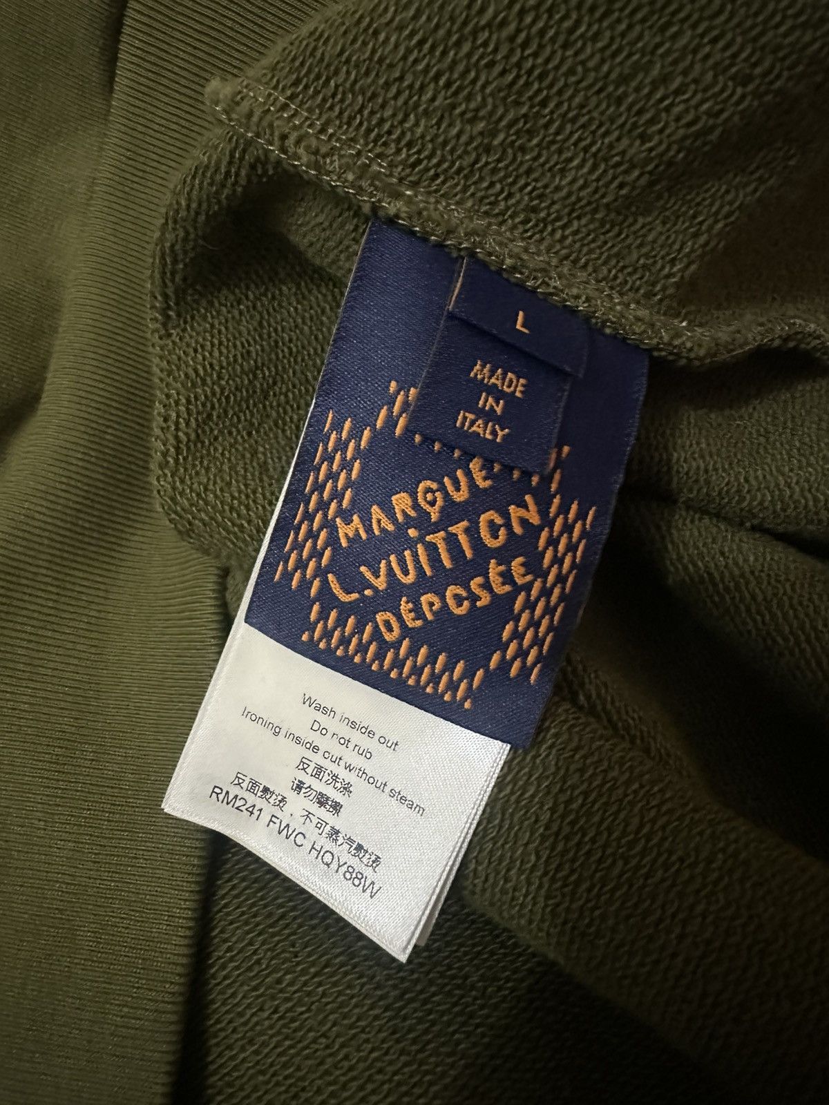 Louis Vuitton Louis Vuitton 2024SS Cotton Signature Sweatshirt Size US L / EU 52-54 / 3 - 9 Thumbnail