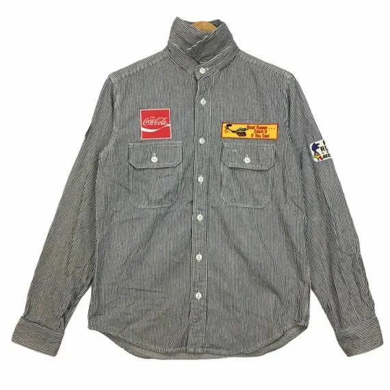 Nine Lives NINE LIVES FOR WORK Long Sleeve Casual Tee Shirt Button Up Size US M / EU 48-50 / 2 - 1 Thumbnail