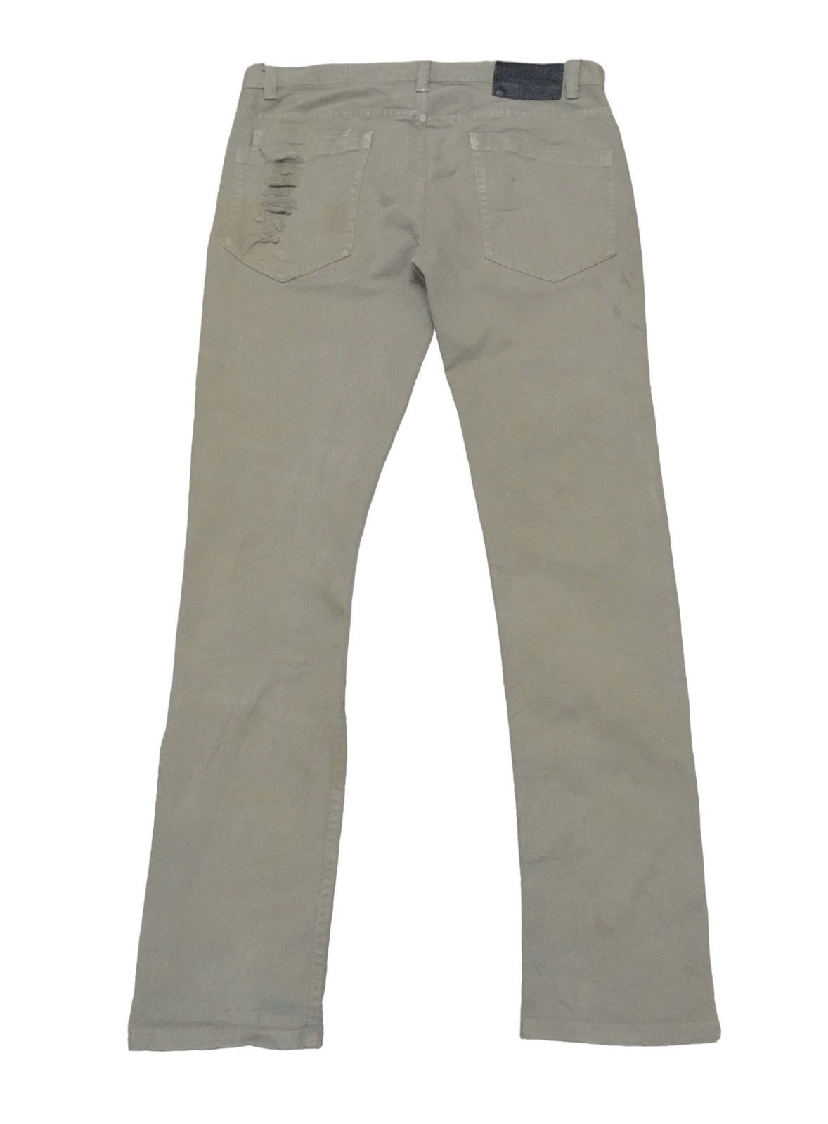 Helmut Lang Rare Design Vintage Brand Helmut Lang Ripped Pants 2000s Size US 31 - 2 Thumbnail