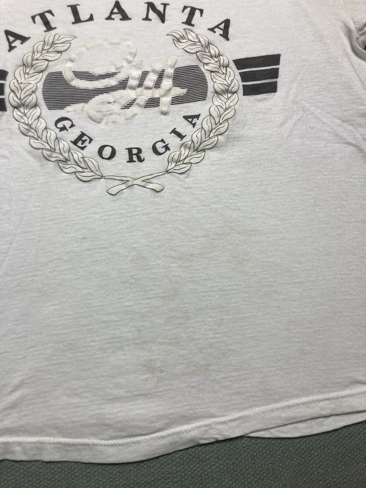 Vintage Vtg t shirt Atlanta Georgia GA crest destination tee boxy L Size US L / EU 52-54 / 3 - 2 Thumbnail