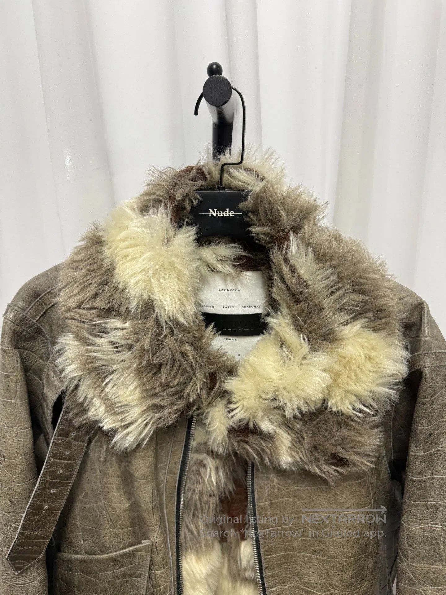 Sankuanz SANKUANZ Antelope Leather Jacket. Size US M / EU 48-50 / 2 - 4 Thumbnail