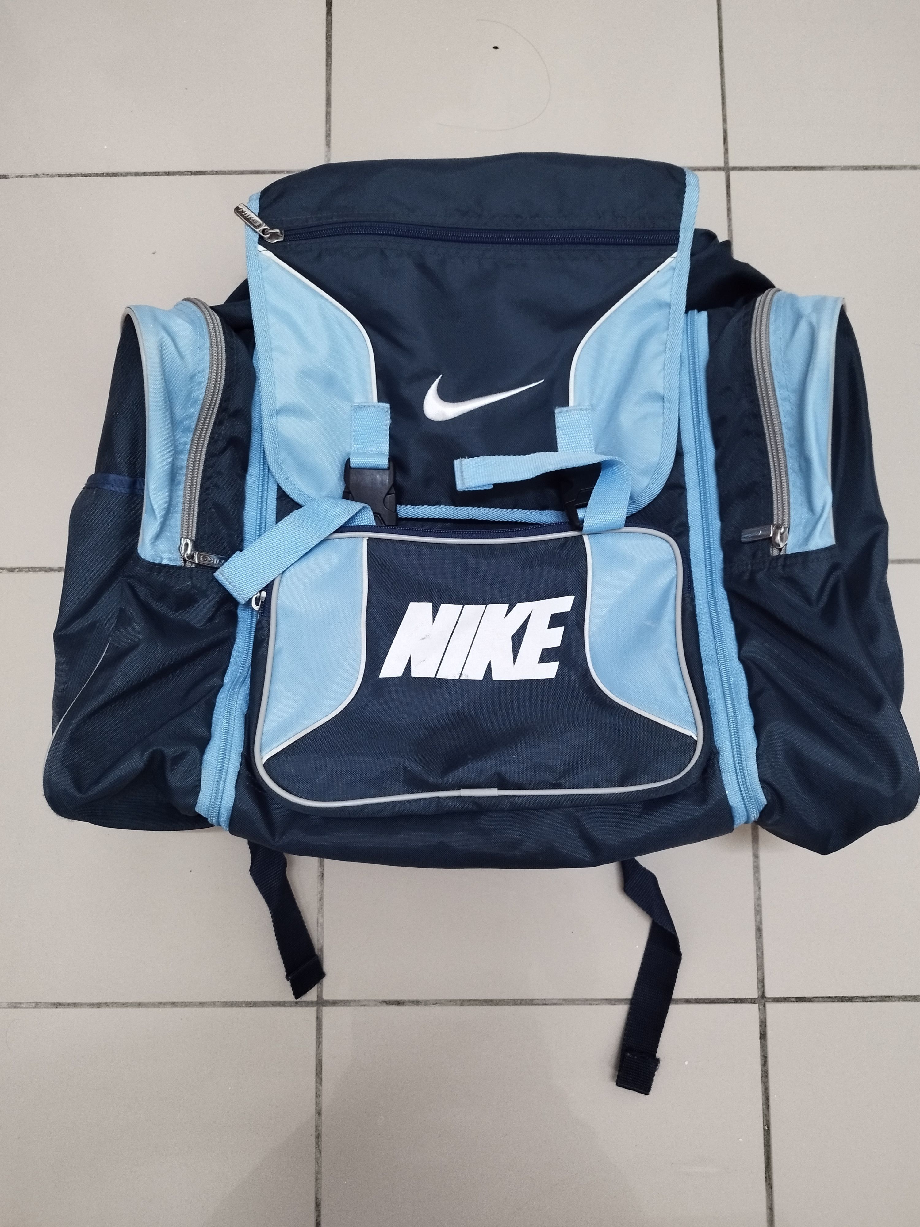 Nike × Streetwear × Vintage Vintage Nike Center Swoosh Navy