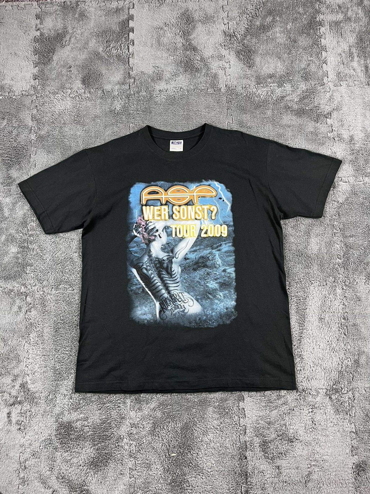 Band Tees Vintage Y2K ASP Tour Big Logo T Shirt band tee size XL Size US XL / EU 56 / 4 - 1 Thumbnail