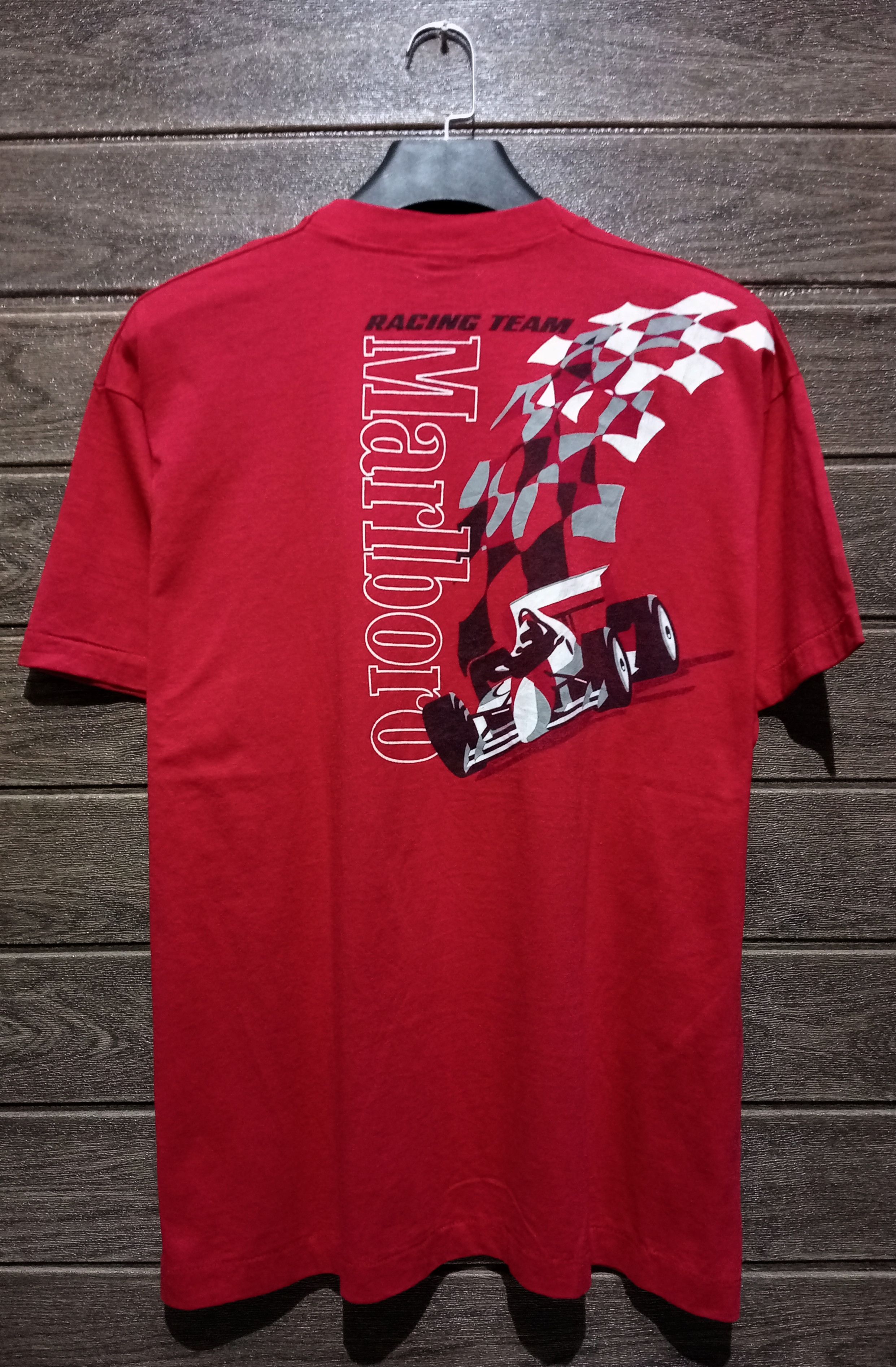 Formula 1 Vintage '80s Single Stitch Marlboro Racing Team Tee Size US XL / EU 56 / 4 - 1 Thumbnail