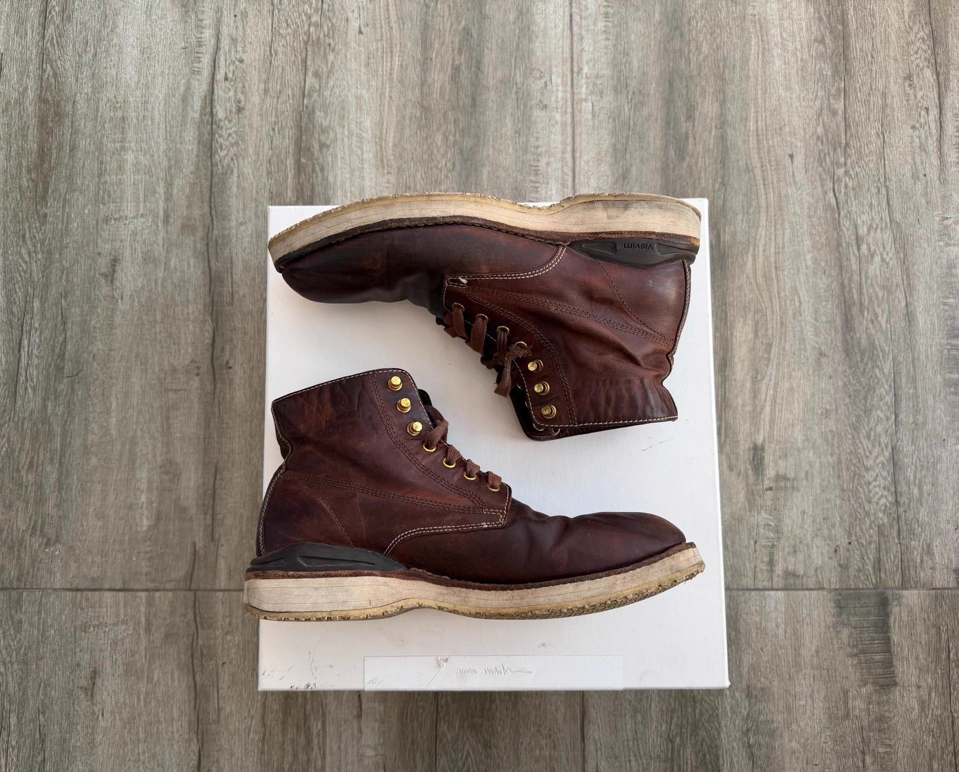 Visvim VISVIM VIRGIL BOOTS FOLK KNGR Kangaroo 18AW US8.5 2nd Blem Size US 8.5 / EU 41-42 - 4 Thumbnail