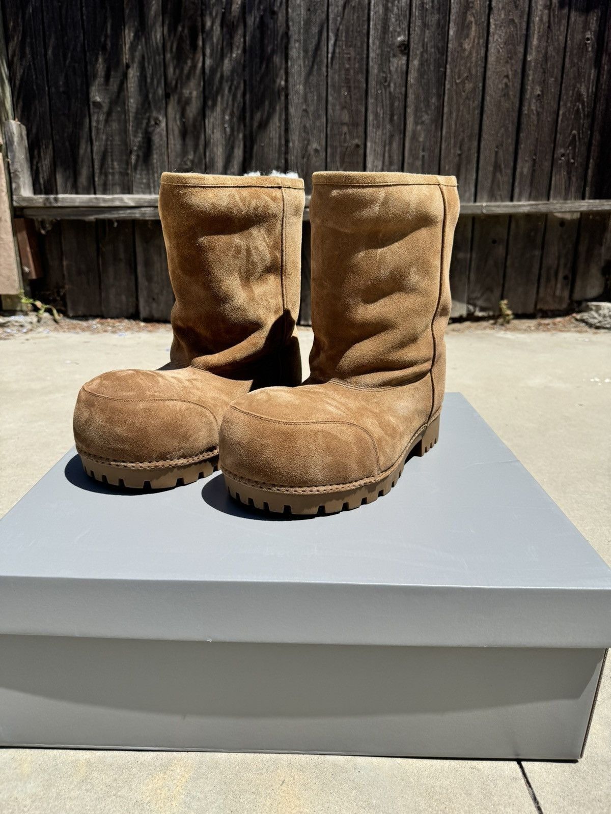 Balenciaga Balenciaga Tan Boots Size US 8.5 / EU 41-42 - 2 Thumbnail
