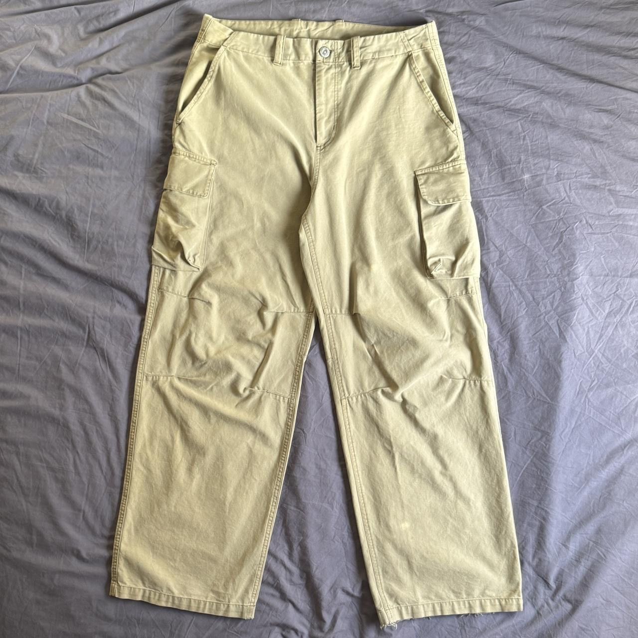 Peafowl Canvas Our Legacy Mount Cargo Wide Leg Pants