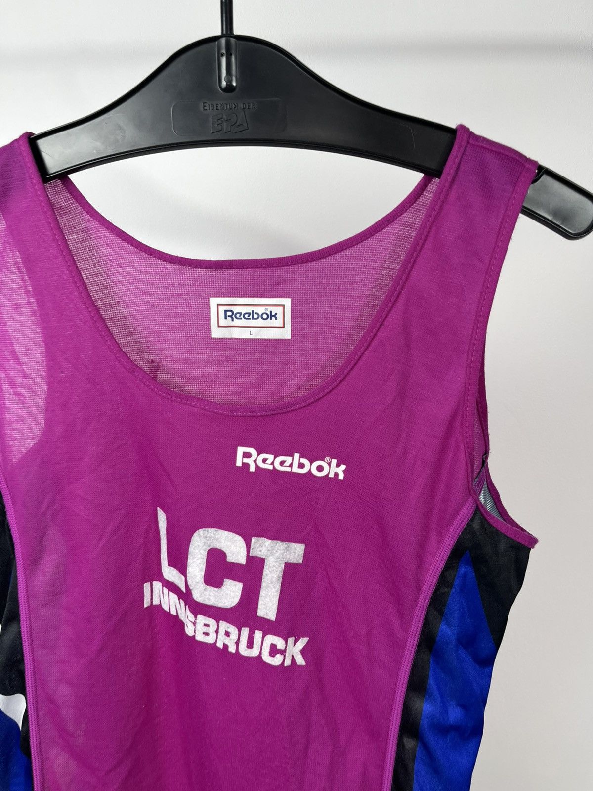 Reebok Reebok Women Tank Top LCT Innsbruck Running Sport Shirt L Size L / US 10 / IT 46 - 3 Thumbnail