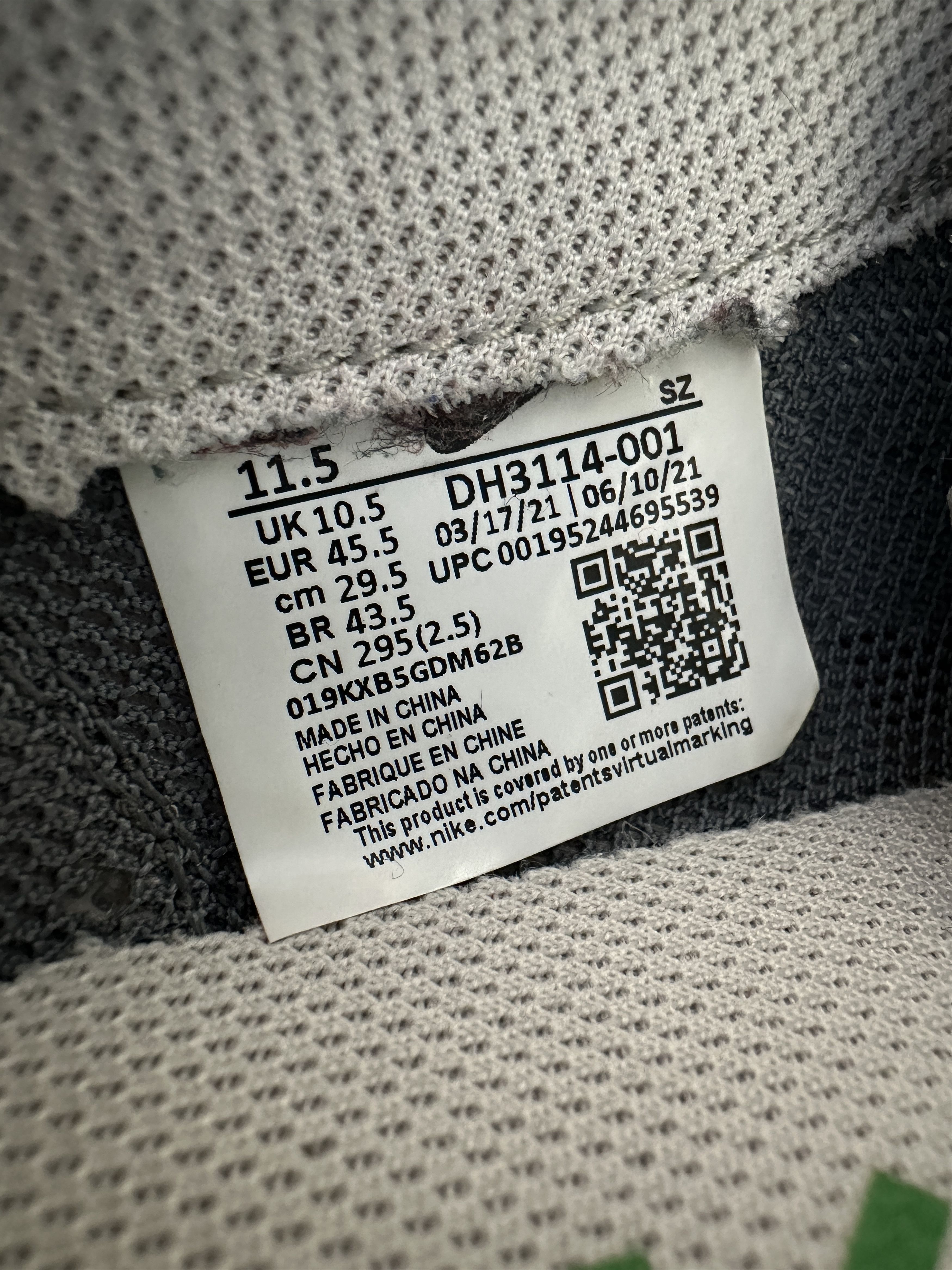 CLOT × Nike × Sacai Nike LD Waffle Cool Grey 11.5M Size US 11.5 / EU 44-45 - 2 Thumbnail