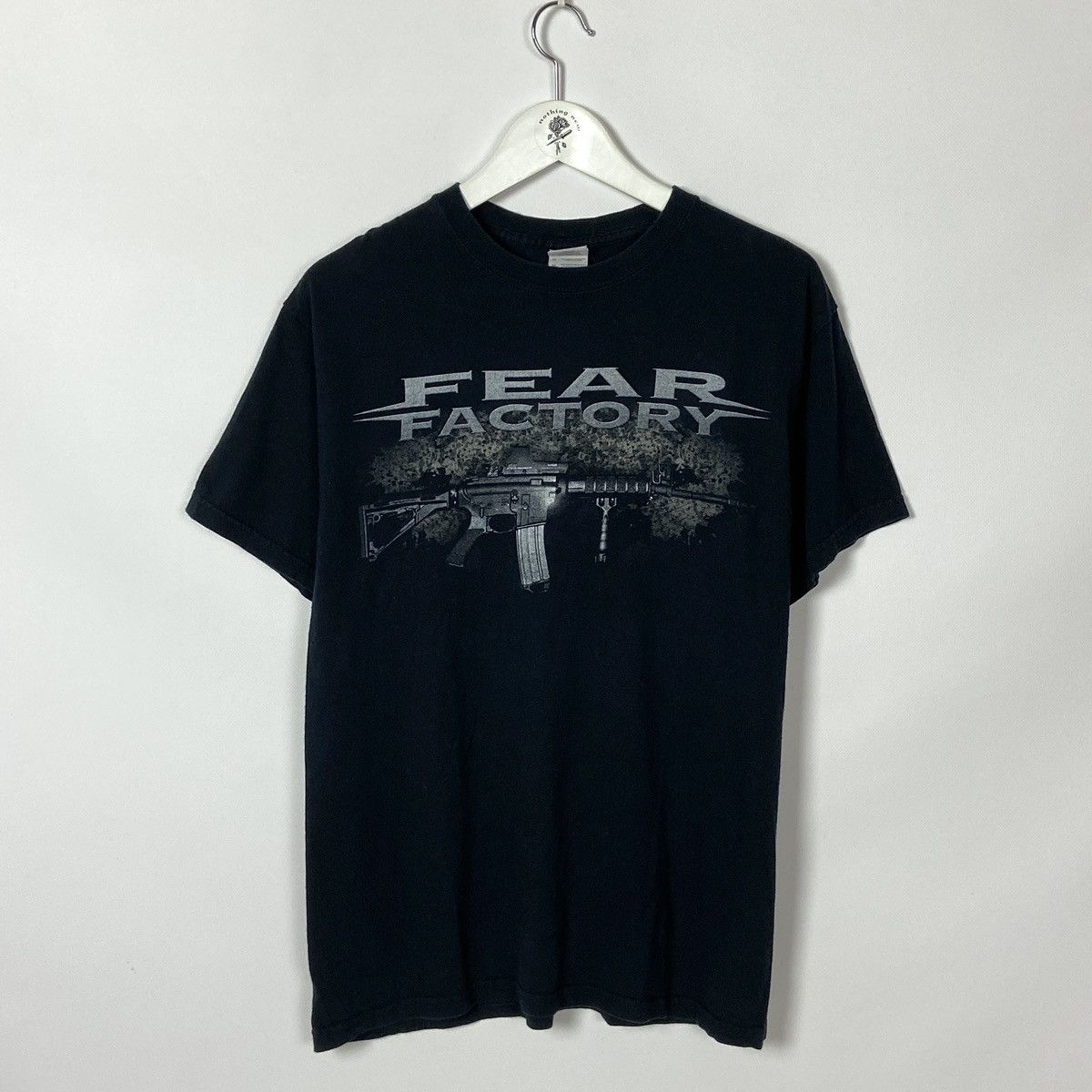 Band Tees Vintage 00s Fear Factory Hate War Terror Tour Tee y2k Gun OG Size US M / EU 48-50 / 2 - 1 Thumbnail