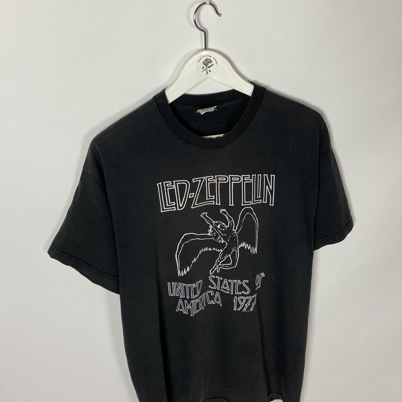Led Zeppelin Vintage 00s Led Zeppelin Sun Faded tee y2k United States og Size US L / EU 52-54 / 3 - 3 Thumbnail