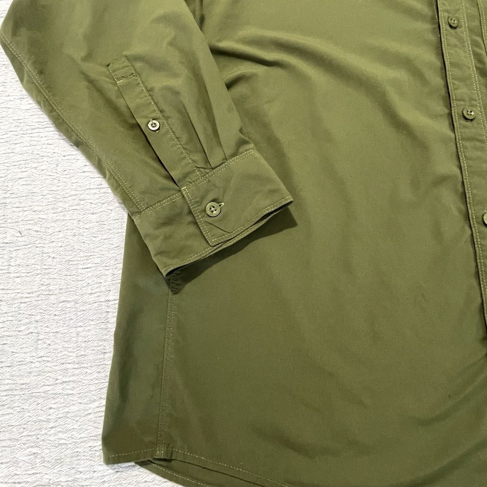 The North Face The North Face Shirt Mens 2XL Green Nylon Button-Up Long Sleeve Fishing Hiking UV Breathable Pockets Logo Outdoor Endurance Series Size US XXL / EU 58 / 5 - 2 Thumbnail