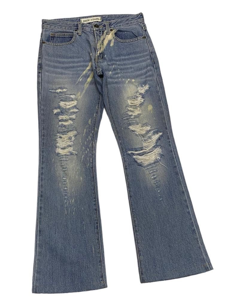 Beauty Beast FLARED JEANS DISTRESSED IF SIX WAS NINE INSPIRE JEANS Size US 28 / EU 44 - 5 Thumbnail