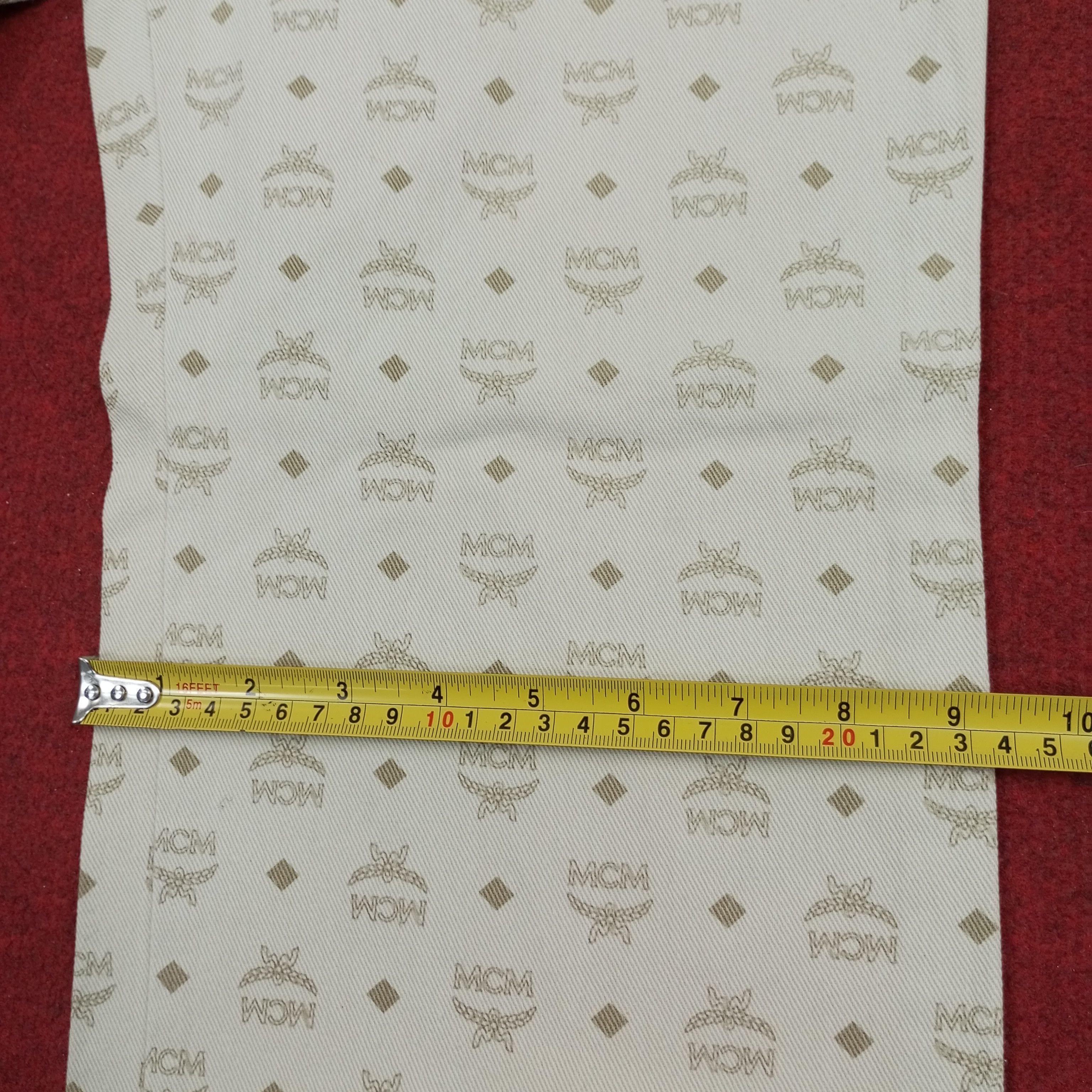 MCM × Vintage MCM Legere Luxury Fashion Brand Monogram Style Pants Size US 29 - 10 Thumbnail
