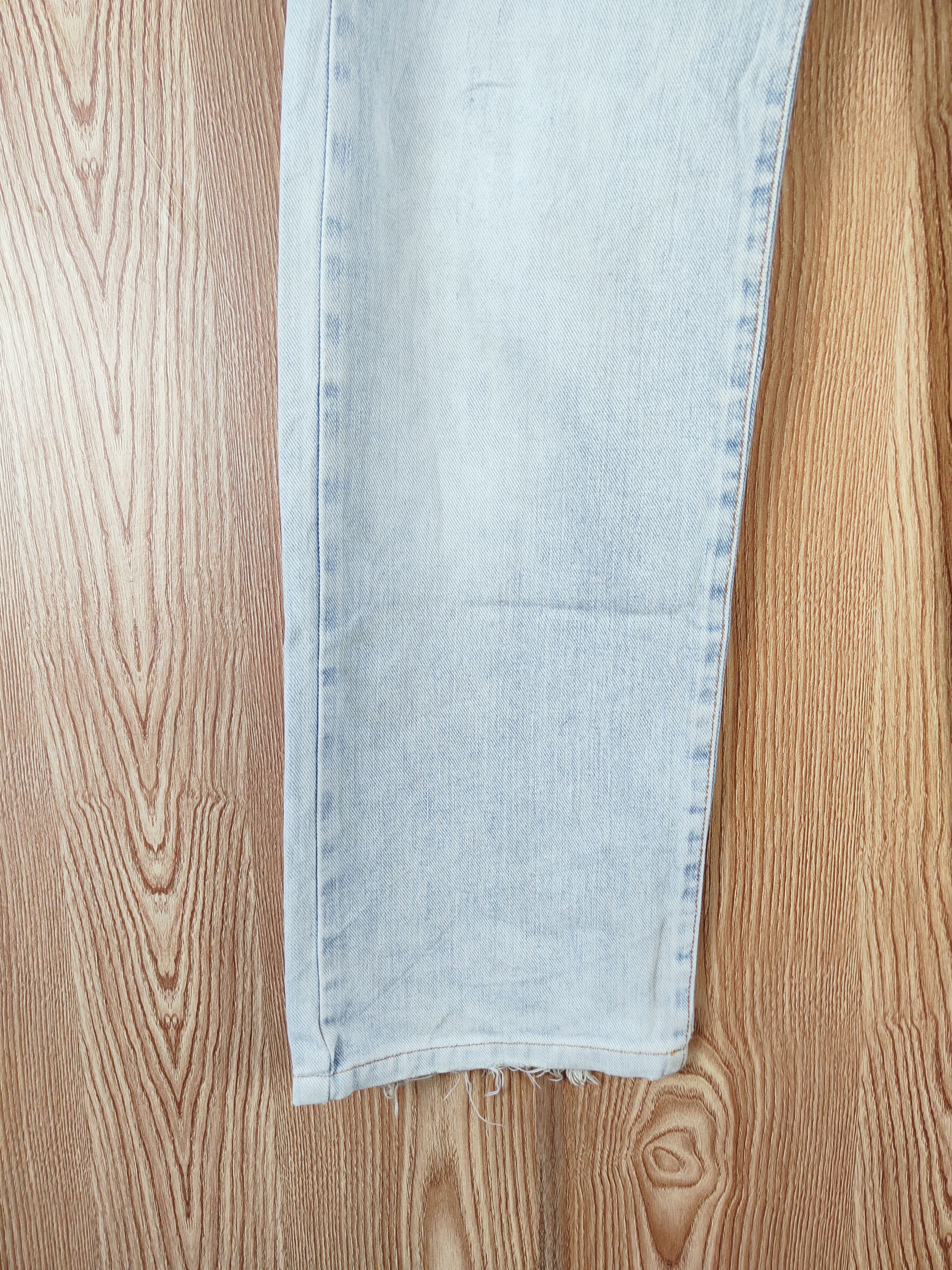 Oldblue Co. Old Blue vintage Blue Faded Distressed Ripped Jeans #W531 Size US 30 / EU 46 - 4 Thumbnail