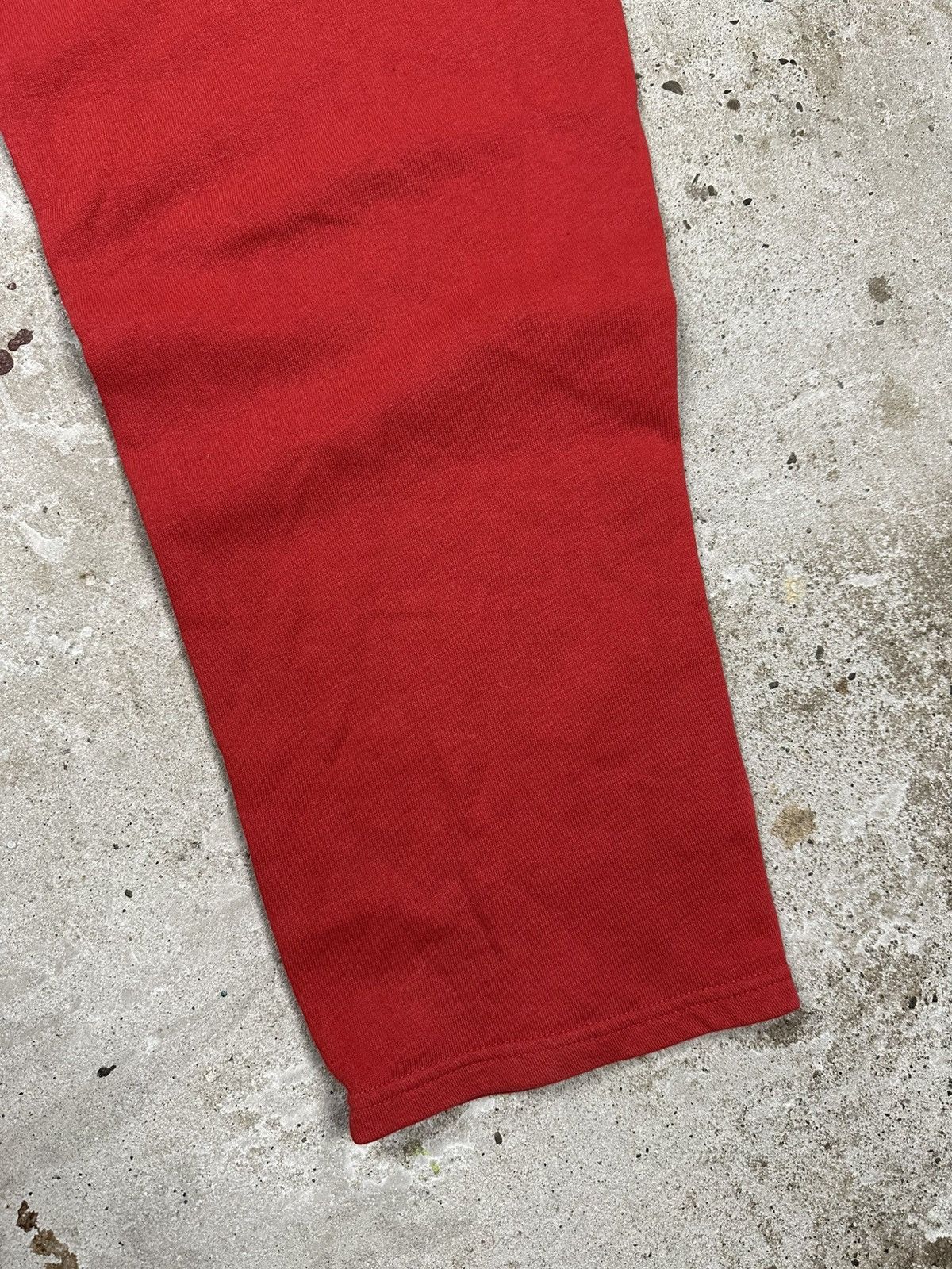 Ferrari Vintage Y2K Ferrari Scuderia Red Baggy Sweatpants Logo Size US 36 / EU 52 - 14 Thumbnail