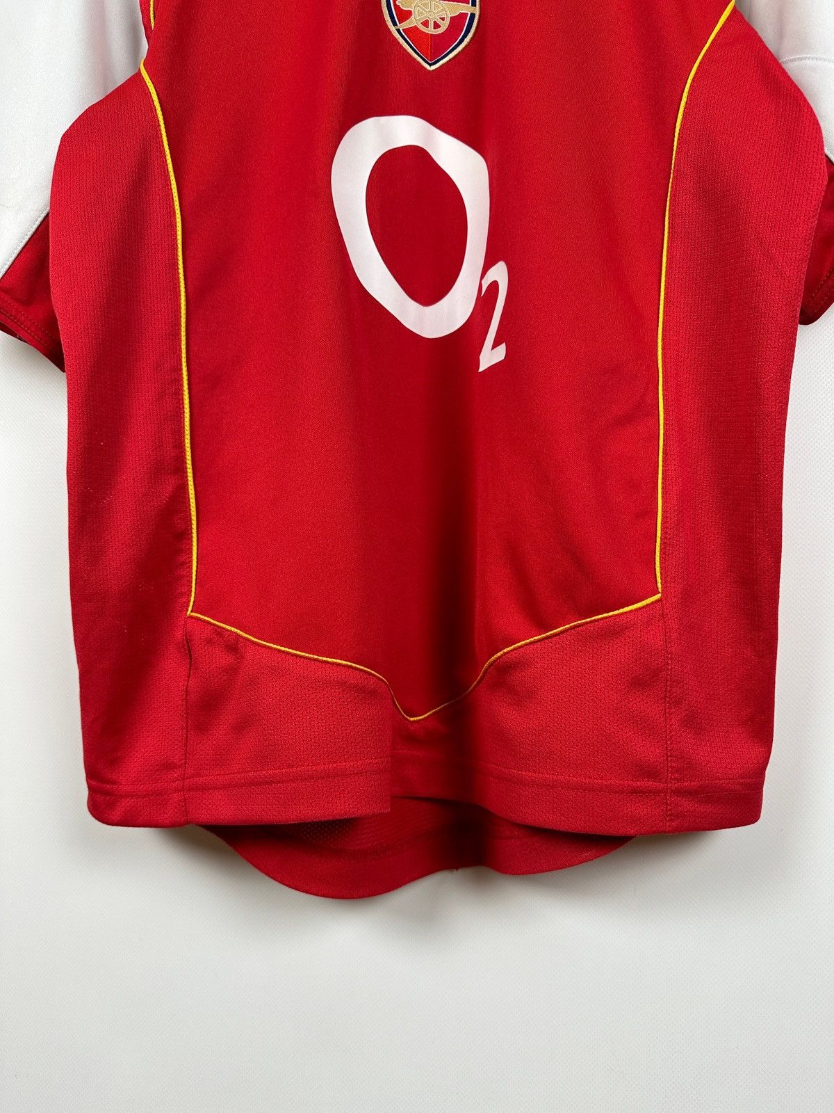 Nike 2004/05 Nike Arsenal FC Vintage Home Soccer Jersey Size US L / EU 52-54 / 3 - 6 Thumbnail