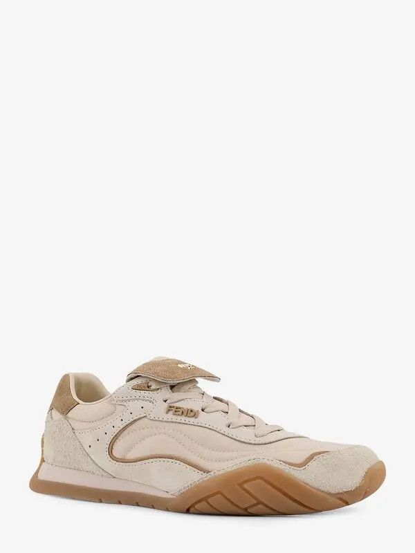 Fendi os11x0526 Wave Pulse Low-Top Sneakers in Beige Size US 9 / IT 39 - 2 Thumbnail