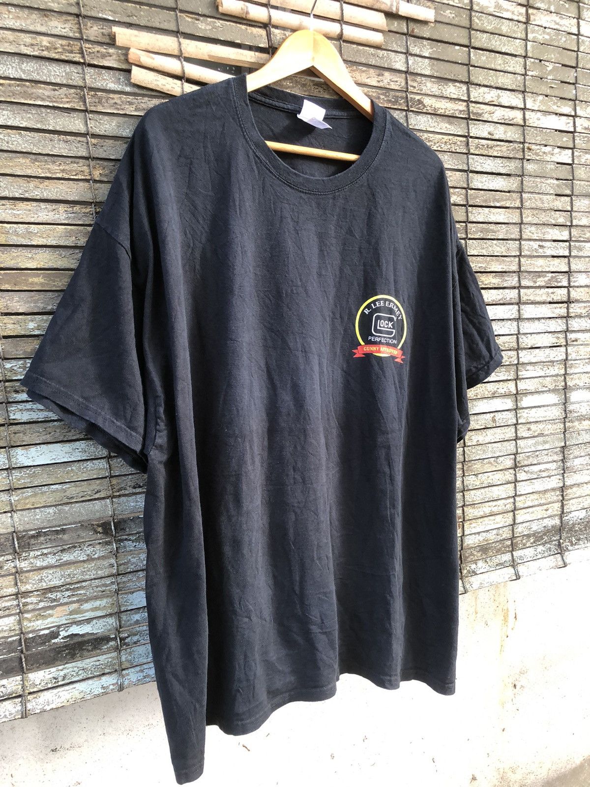 Japanese Brand Vintage Y2K R.Lee Ermey Glock Backhit Baggy Tee Size US XXL / EU 58 / 5 - 13 Thumbnail