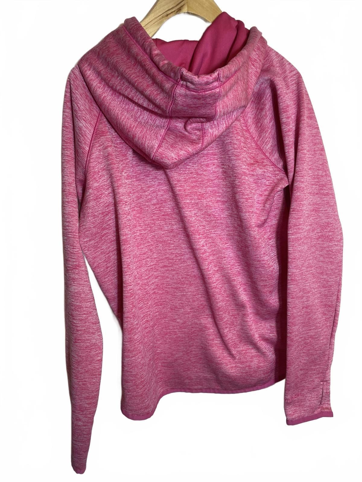 Under Armour Under Armour Hoodie Sweatshirt Women's Medium Pink ColdGear Size ONE SIZE - 4 Thumbnail
