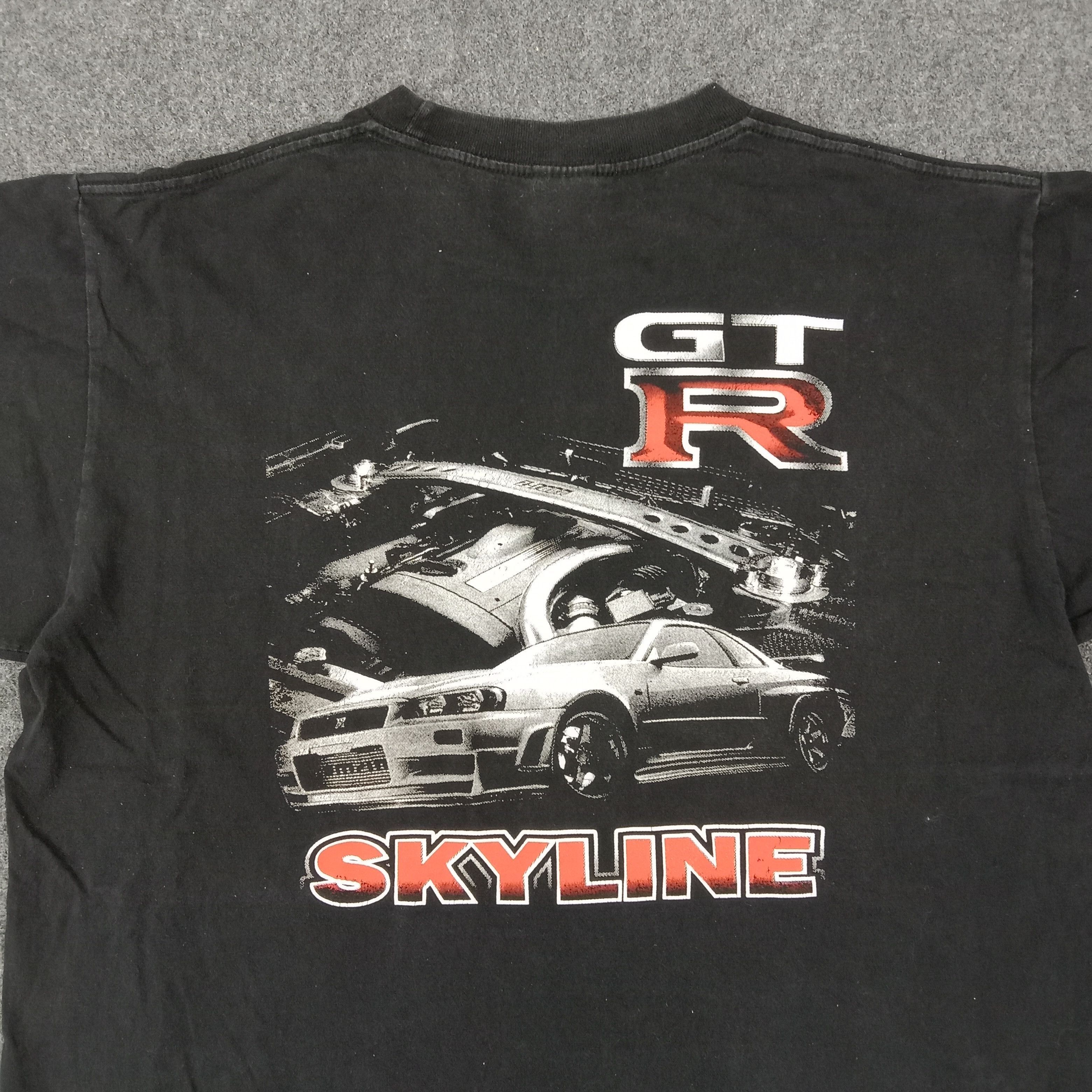 Japanese Brand Nissan GTR Skyline Motorsports Tshirt C267N13 Size US XL / EU 56 / 4 - 2 Thumbnail