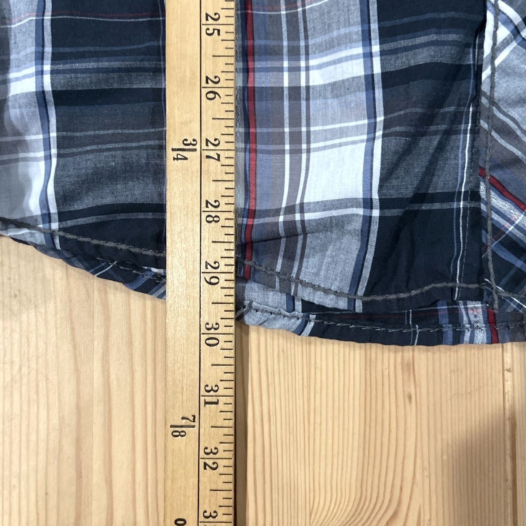 Toy Machine Machine Shirt XL Black Plaid Button Embroidery Crest Logo Script Hip Hop Y2K Men Long Sleeve Casual Button-Up Collared Cotton Woven Embroidered Size US XL / EU 56 / 4 - 3 Thumbnail