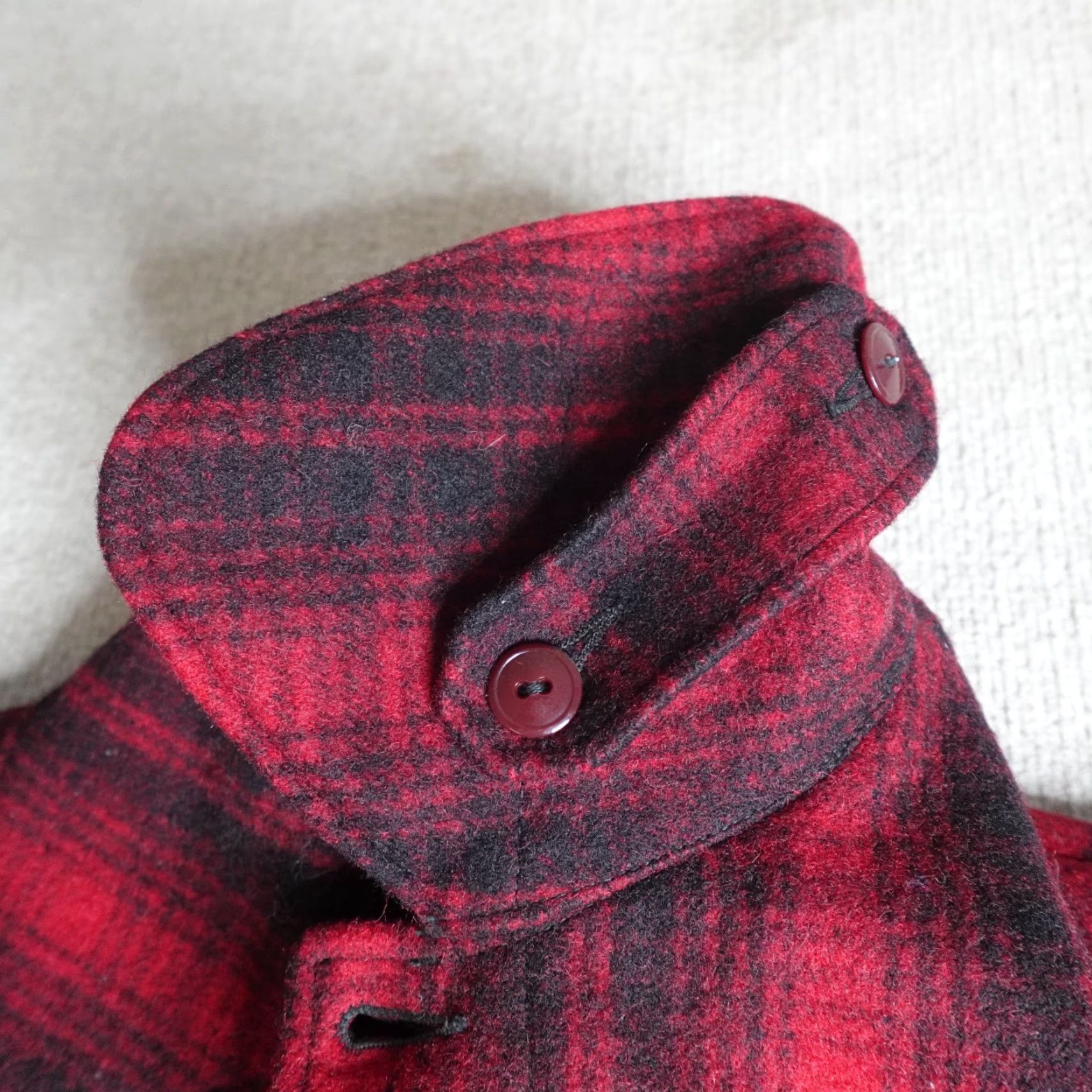 Vintage Vintage Woolrich Jacket 3-in-1 Wool Flannel Lined Mackinaw Hunting Red Plaid Wool Others Men's M Belted? Size US M / EU 48-50 / 2 - 4 Thumbnail