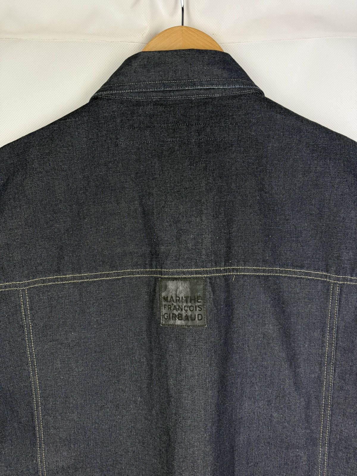 Marithe + Francois Girbaud × Vintage Marithe Francois Girbaud VTG Denim Trucker Vest Jacket Size US XXL / EU 58 / 5 - 18 Thumbnail