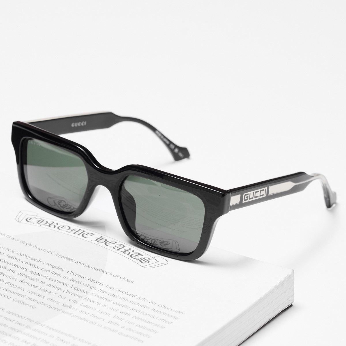 Gucci GUCCI GG1732SK 001 SUNGLASSES Size ONE SIZE - 2 Thumbnail